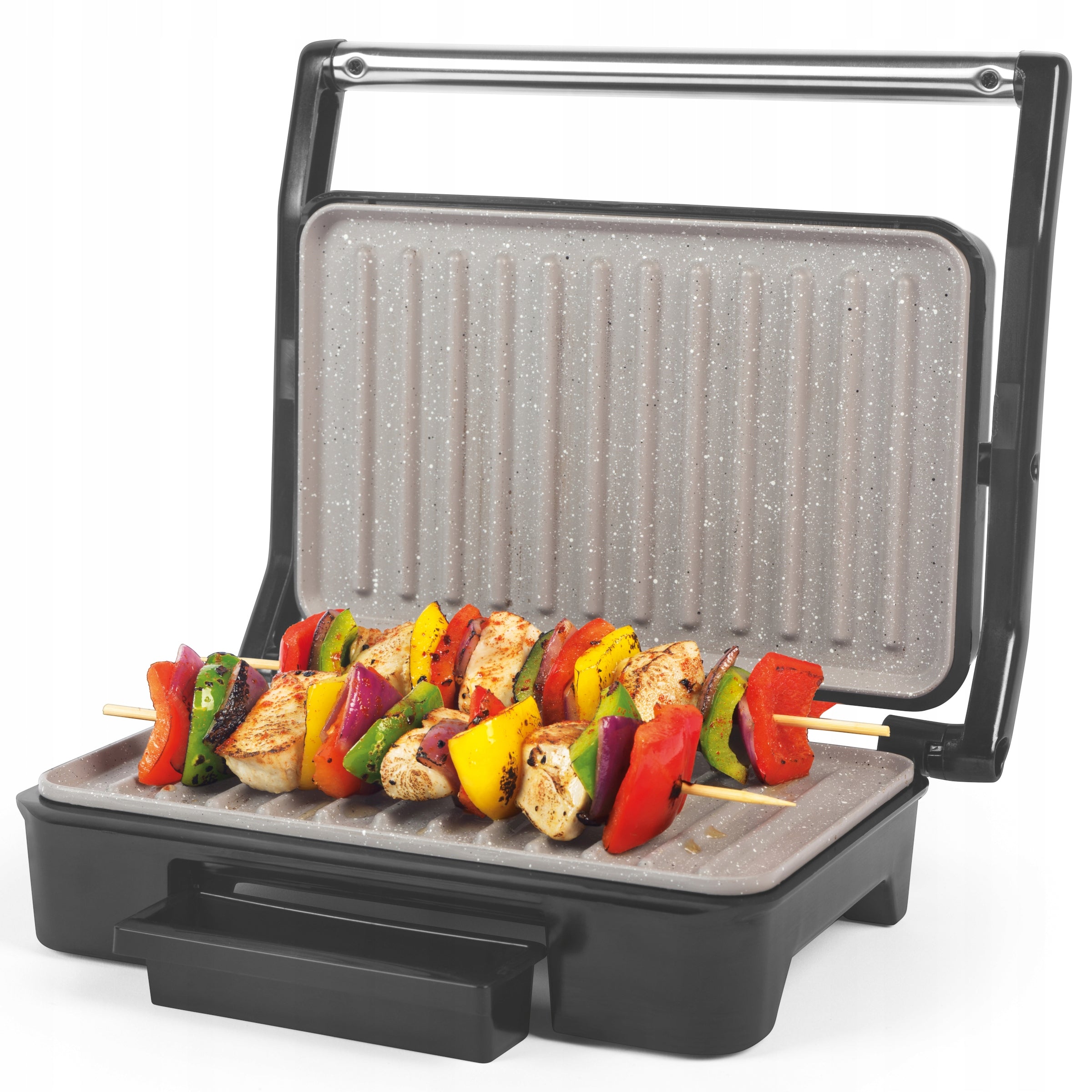 Electric Grill Toaster Panini Salter GRILL AND PANINI 23x14,5 cm Tray Packaging status original