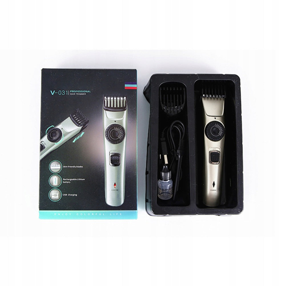 Electric Hair Clipper and Beard Trimmer USB Rechargeable with Low Noise Brand no brand