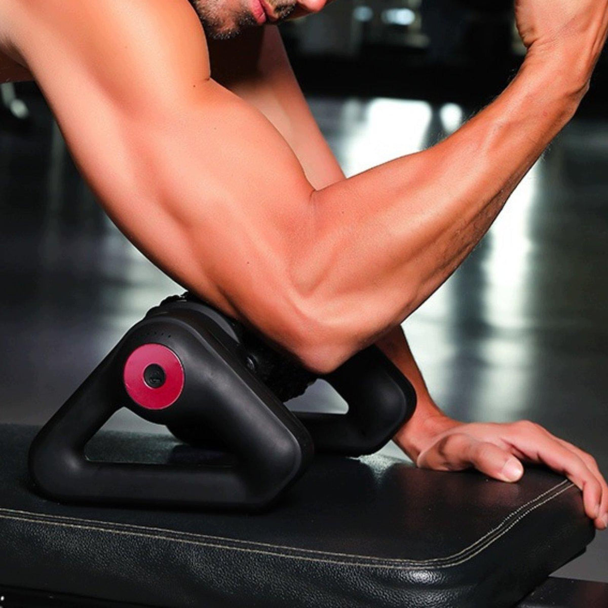 Electric Handheld Rolling Massager Ideal Gift Full Body Black and rosy red Medical device no