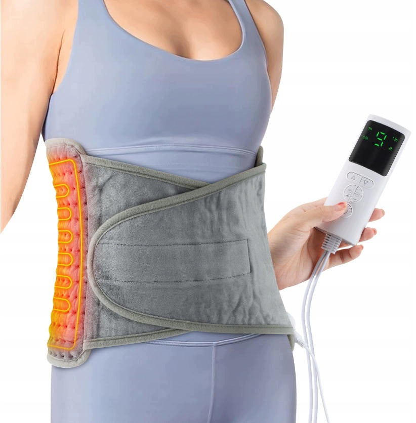 Electric Heated Pillow and Heating Strap for Waist with 9 Levels