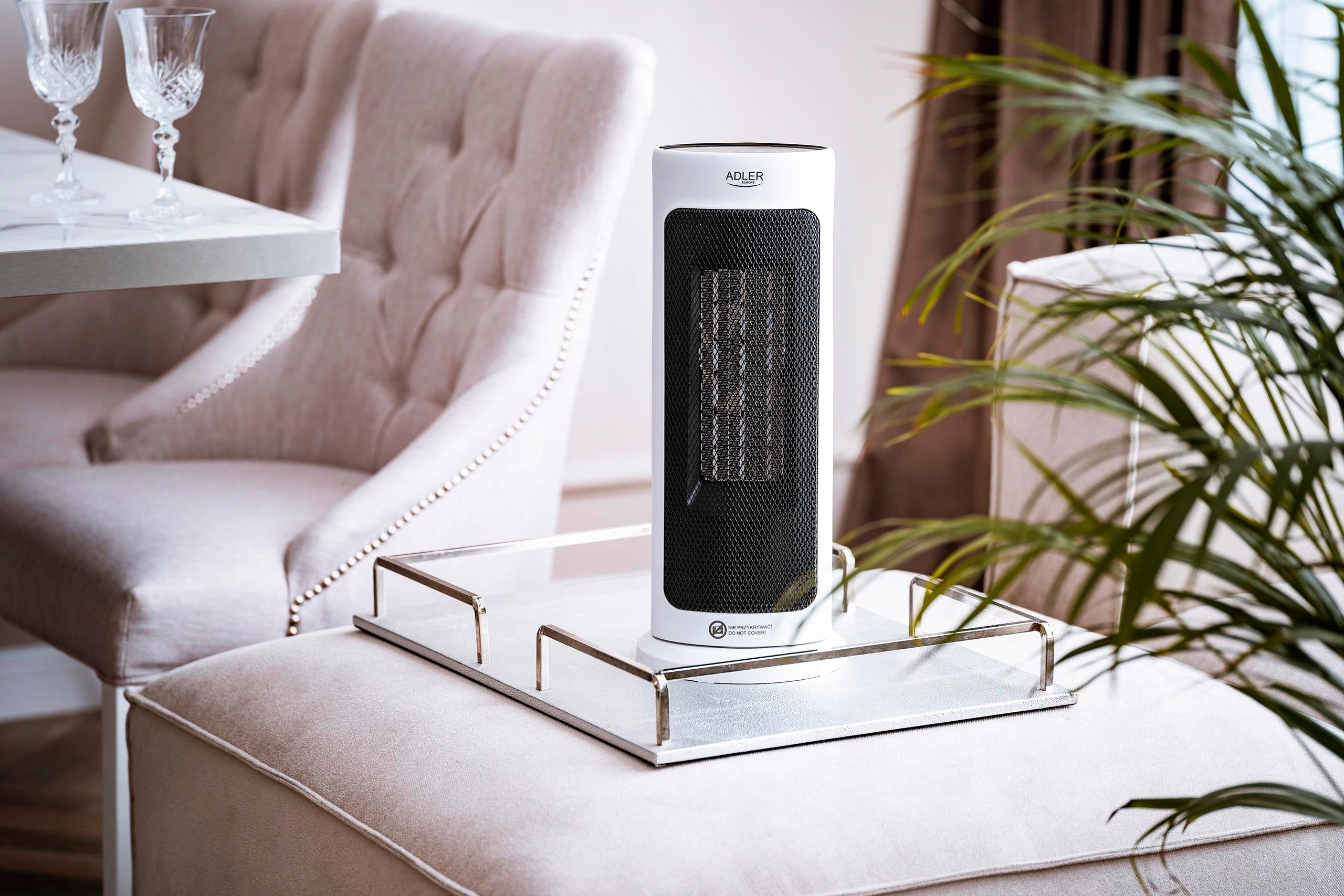 Electric Heater Ceramic Farelka Adjustable Remote Control Fan 2000W EAN (GTIN) 5903887807357