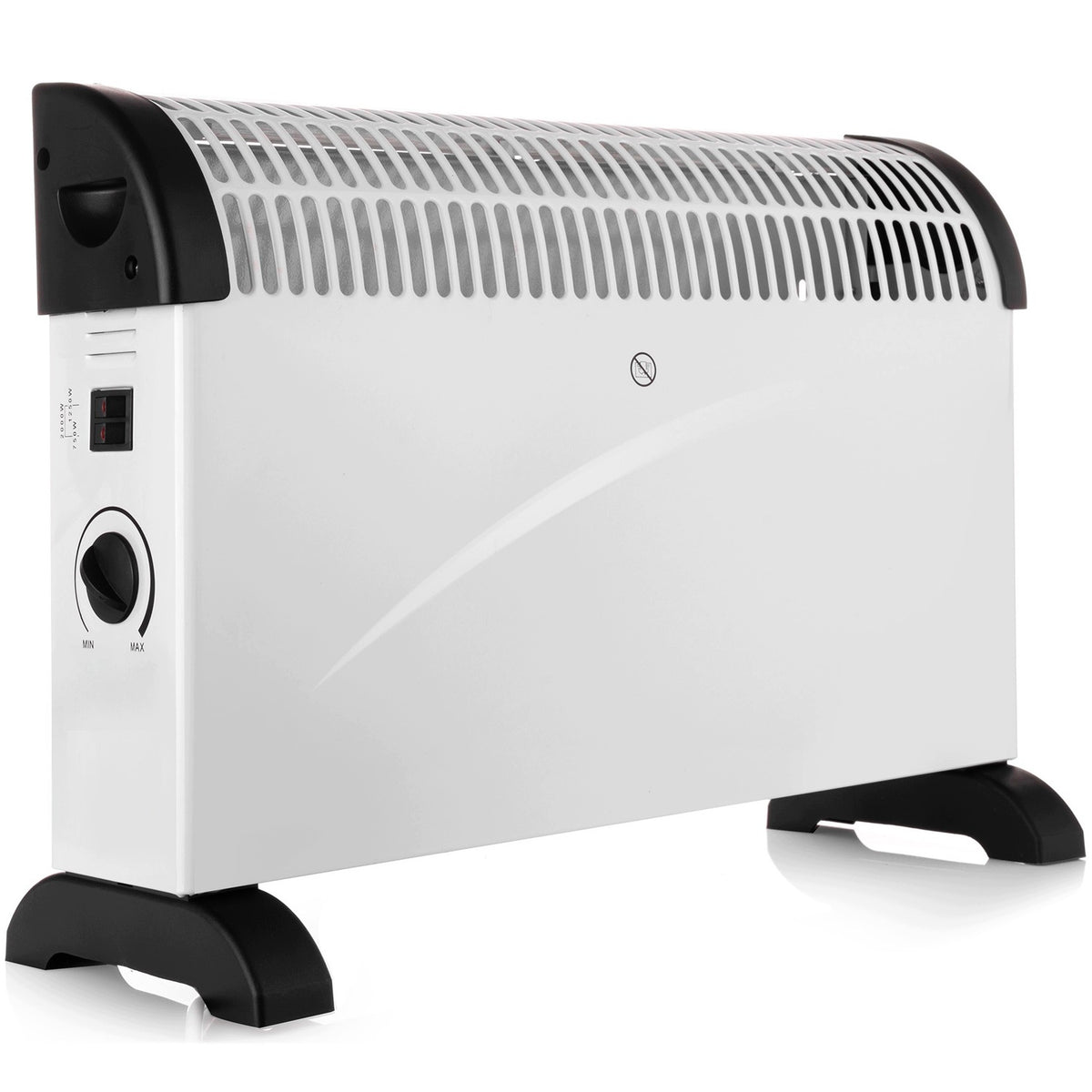 Electric Heater Convector Thermostat 2000W 3xWorking Power Modes