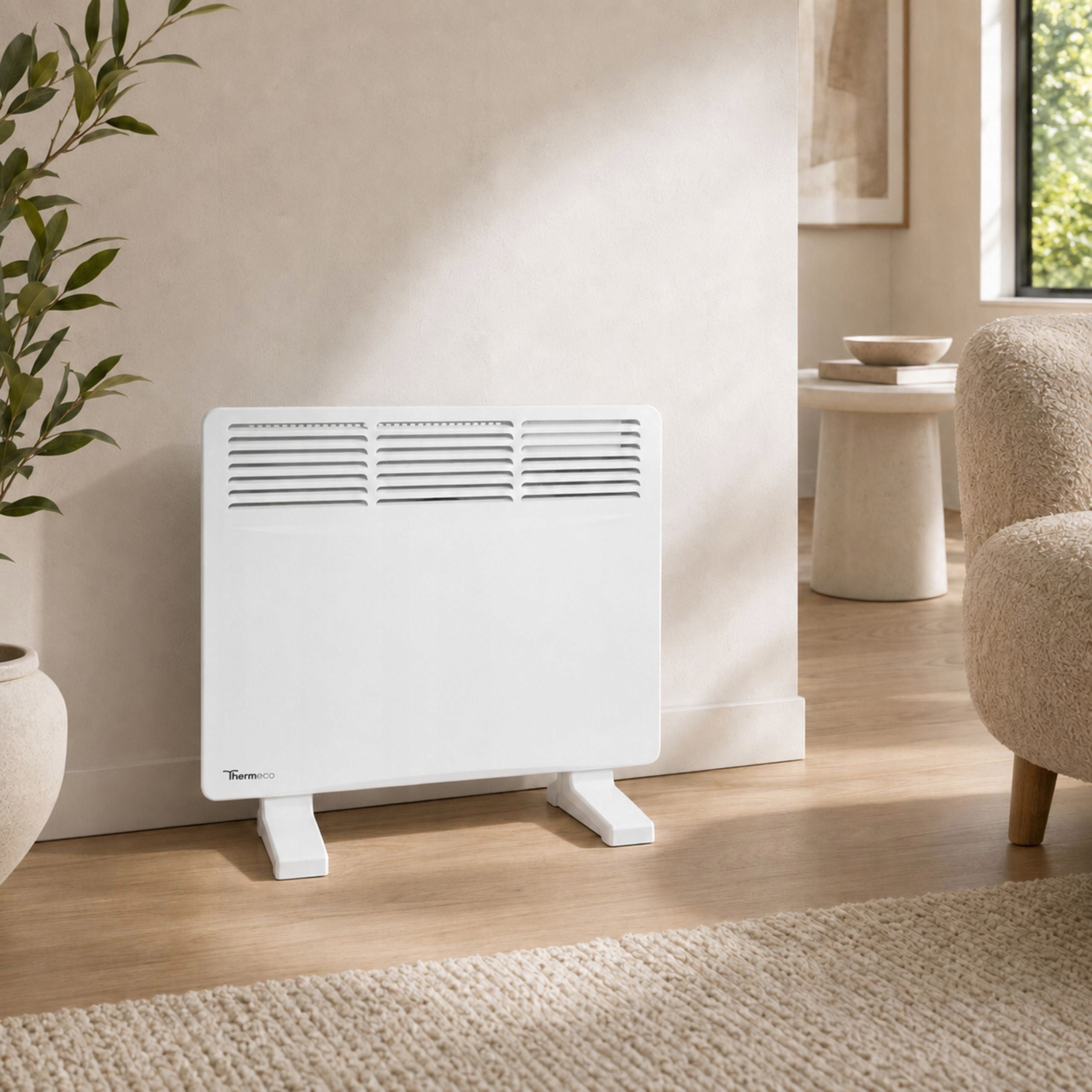Electric Heater Energy Efficient Convector Portable Wifi 1000W NUO+ Manufacturer code Grzejnik ścienny łazienkowy Thermeco NUO+