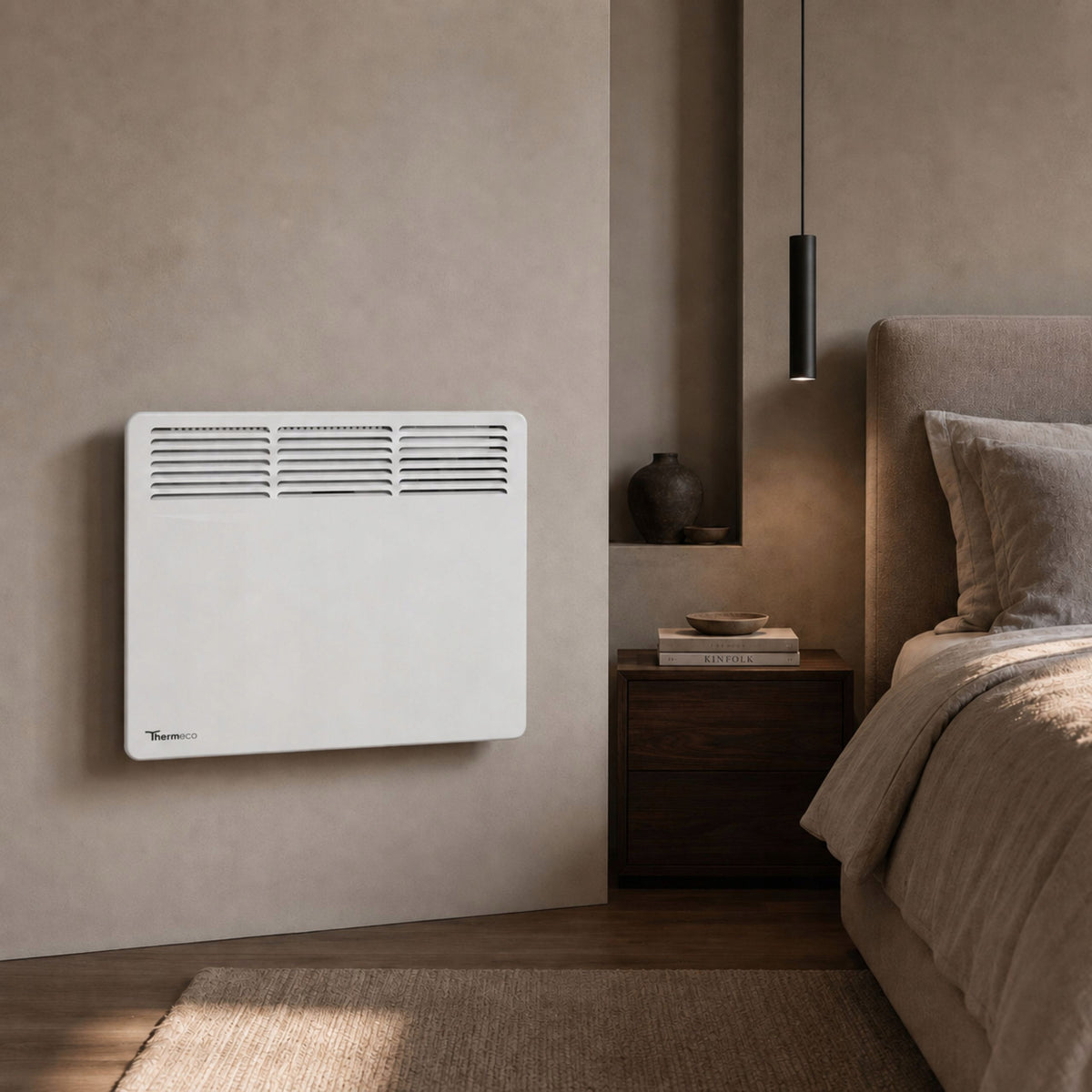 Electric Heater Energy Efficient Convector Portable Wifi 1000W NUO+ Packaging status original