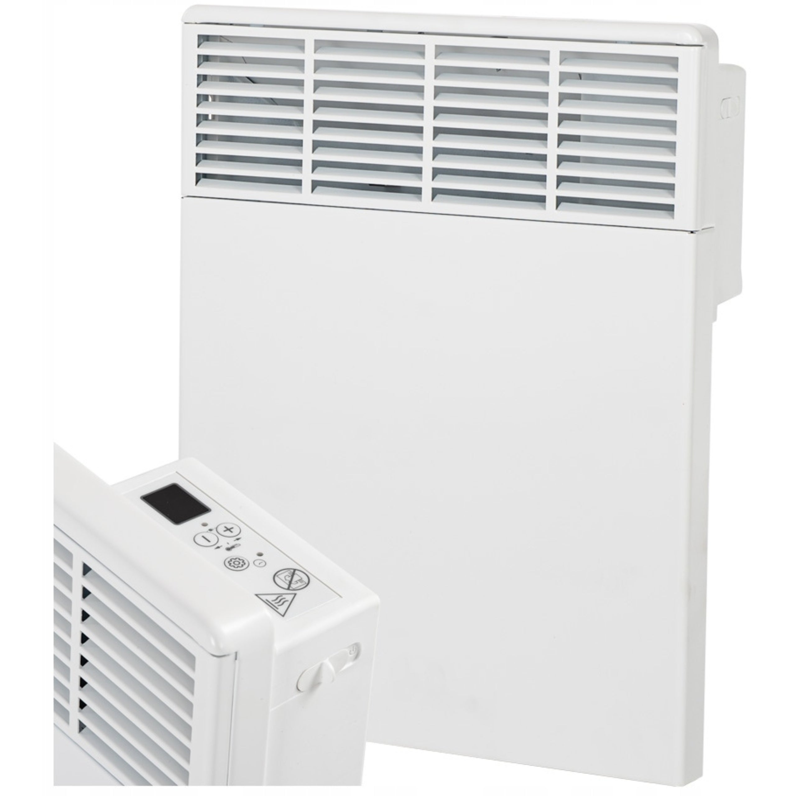 Electric Heater Thermostat Wall Programmer Display White 500W Brand Intuis