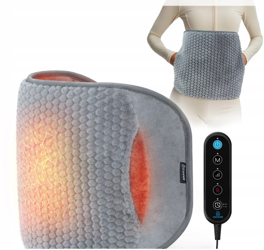 Electric Heating Belt for Back Pain and Menstrual COMFIER - Grey