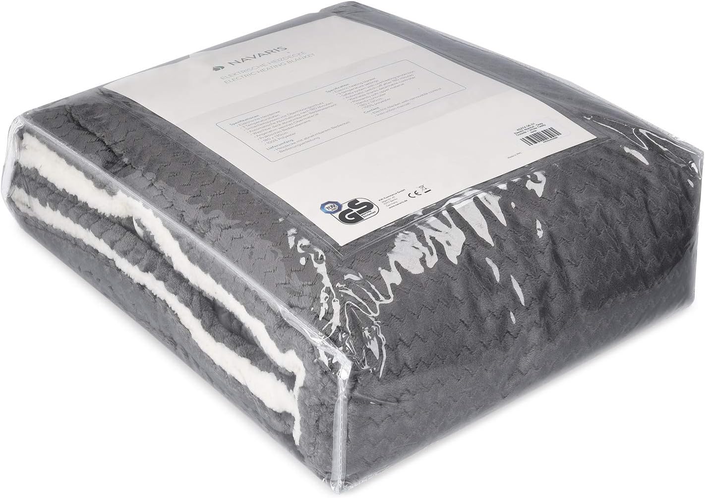 Electric Heating Blanket Navaris Fleece 180x130 Manufacturer code 48789.06.01
