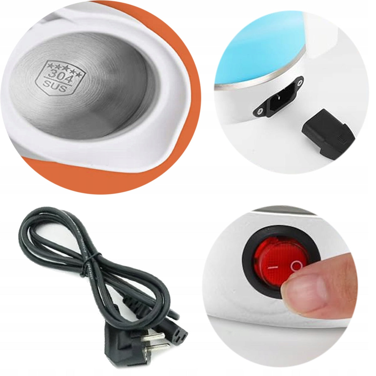 Electric Hiking Kettle 0,6L 600W Foldable Travel Portable BiL2 Packaging status original