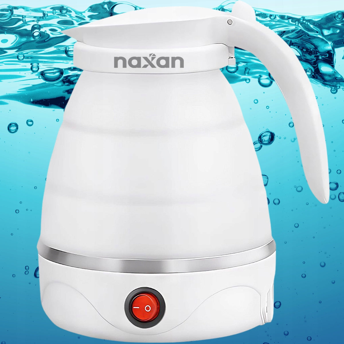 Electric Hiking Kettle 0,6L 600W Folding Travel Small Flat Power 600 W