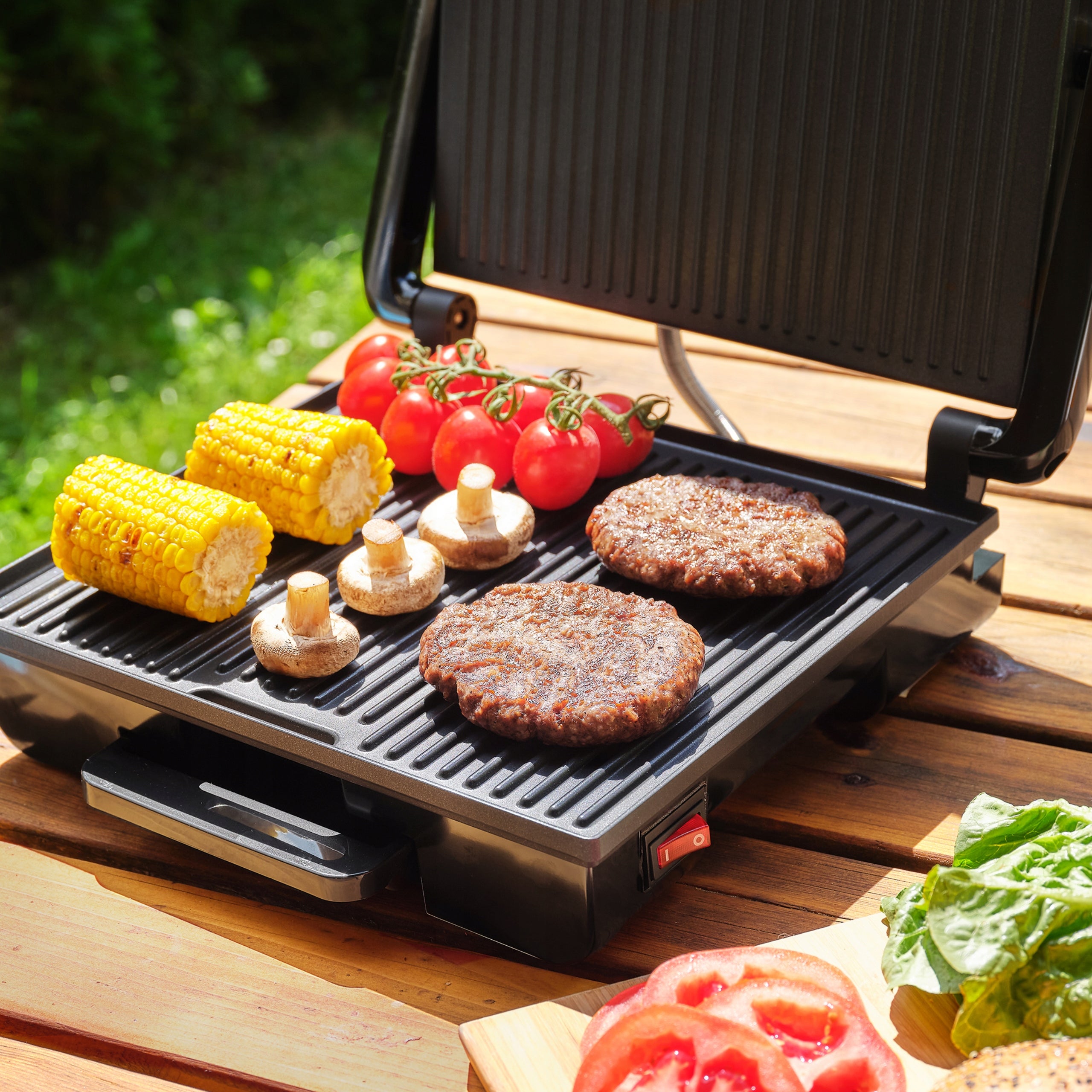 Electric Home Grill Sencor SBG 3710SS 2000W Dominant color black