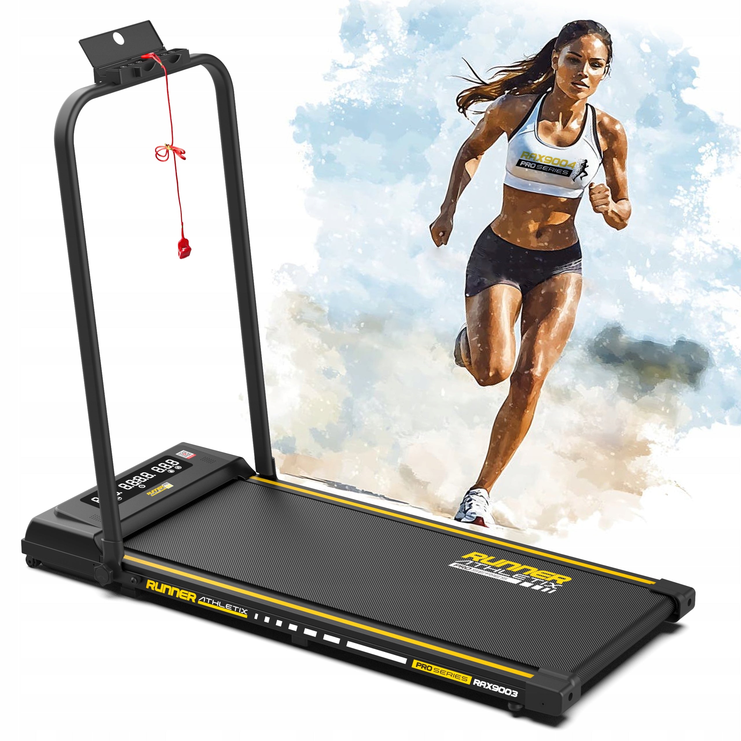 Electric Home Treadmill Folding Walkingpad Runner 12kmh QUIET!! RAX9003 Model other