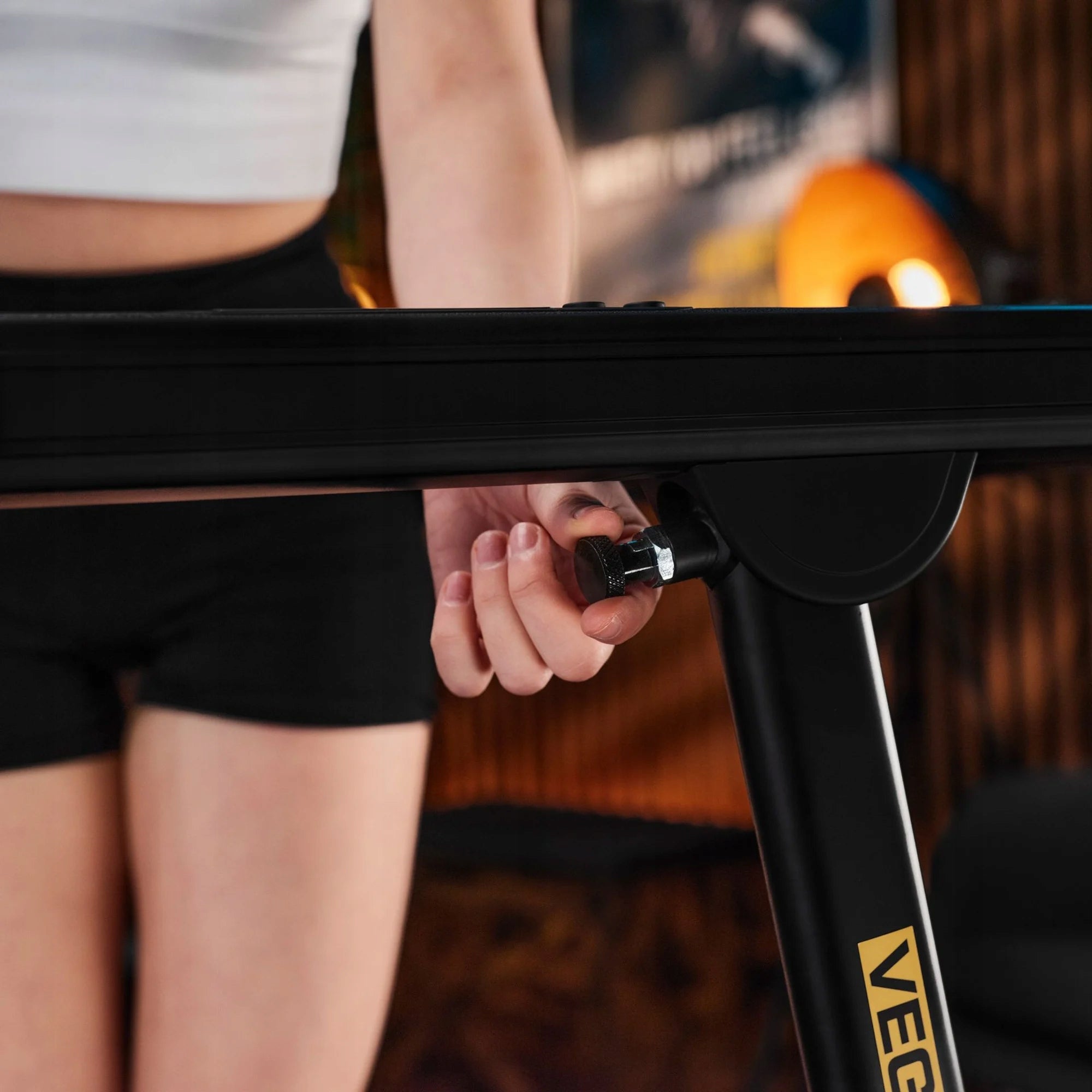 Electric Home Treadmill Folding Width 51 cm VEGA 16 KM/H TREX SPORT Additional features Bluetooth keyboard shortcuts safety key transport wheels place for water bottle place for mobile phone/tablet foldable training programs touch sensors mobile device compatibility display