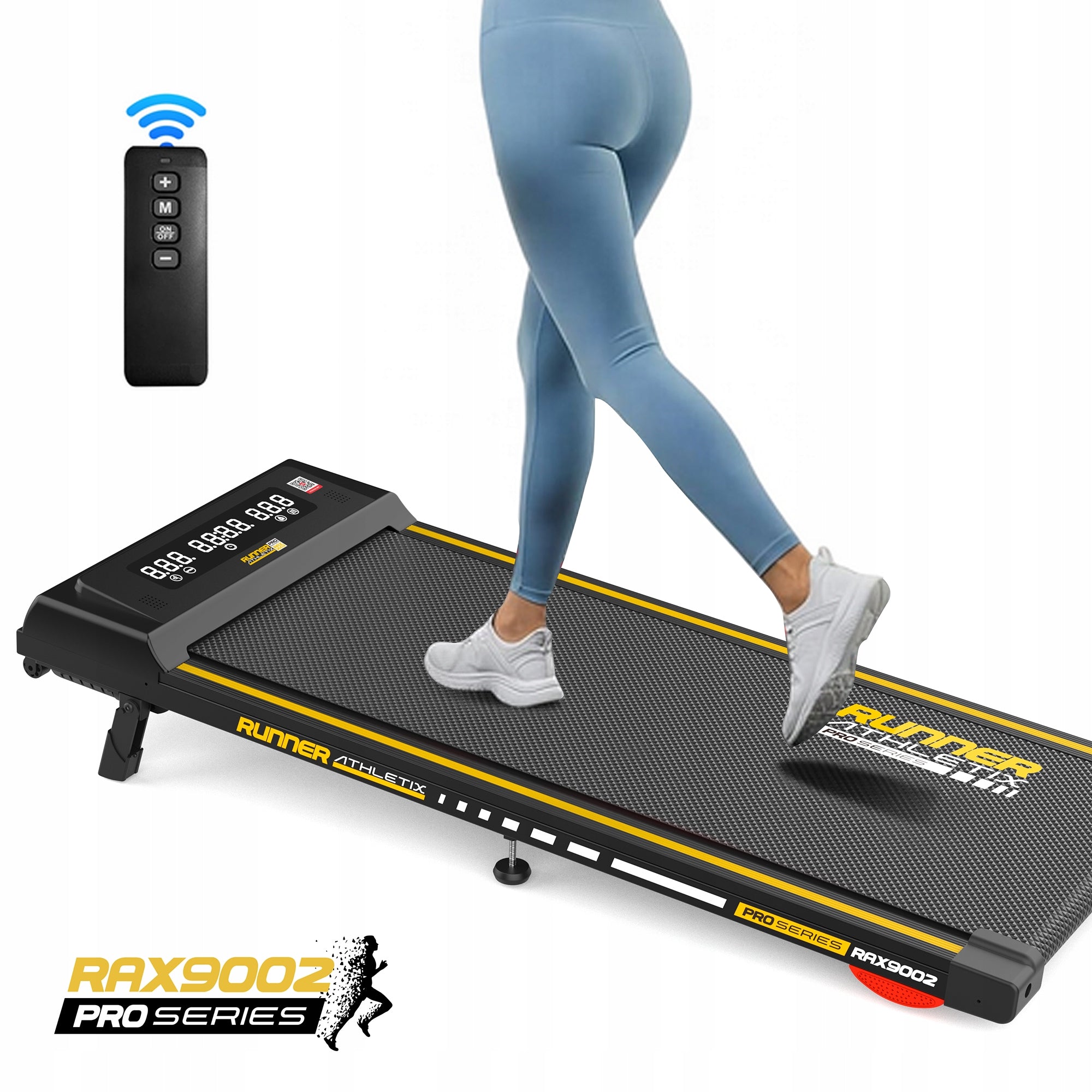 Electric Home Treadmill Walkingpad LARGE DISPLAY 10km/h QUIET RAX9002