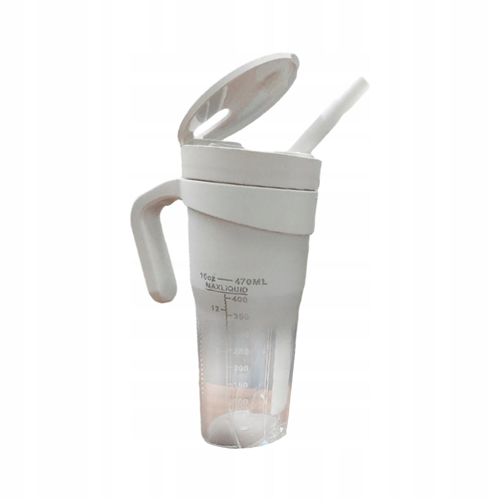 Electric Juicer Cup 470ml Small Fruit Mixing Machine USB Ice Blender White