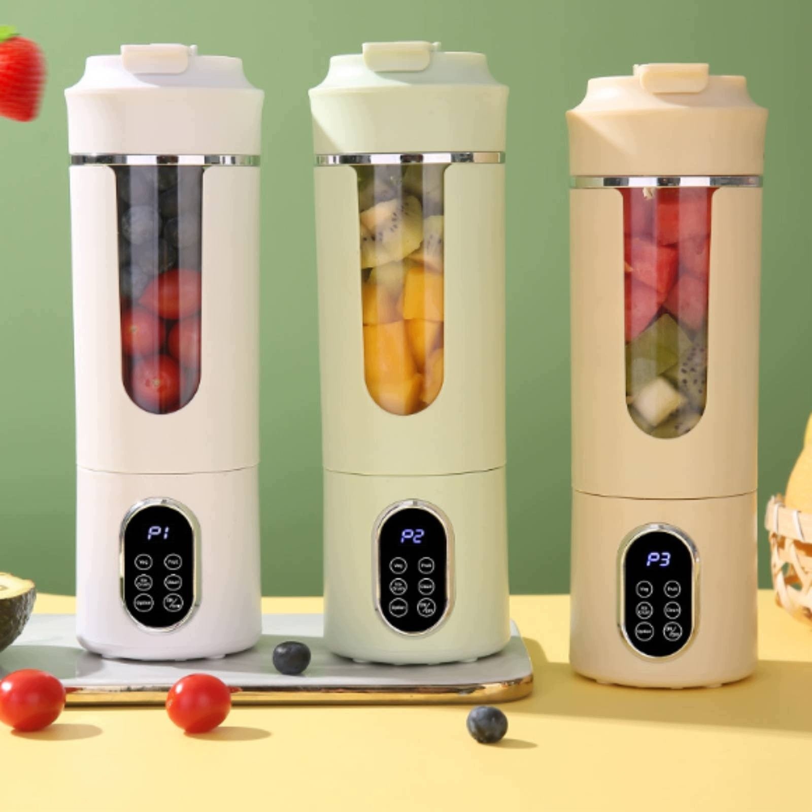 Electric Juicer Cup Compact Portable Blender Cup Cordless for Travelers Packaging status original