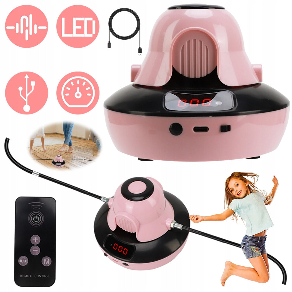 Electric Jump Rope Smart Pink 10 Gears for Kids and Adults Product weight 0.43 g