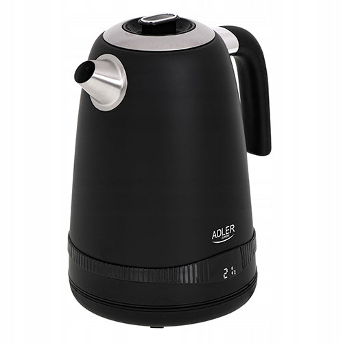Electric Kettle 1,7L Temperature Control Metal STAINLESS STEEL Manufacturer code CZAJNIK STAL SZLACHETNA CZARNY AFS234