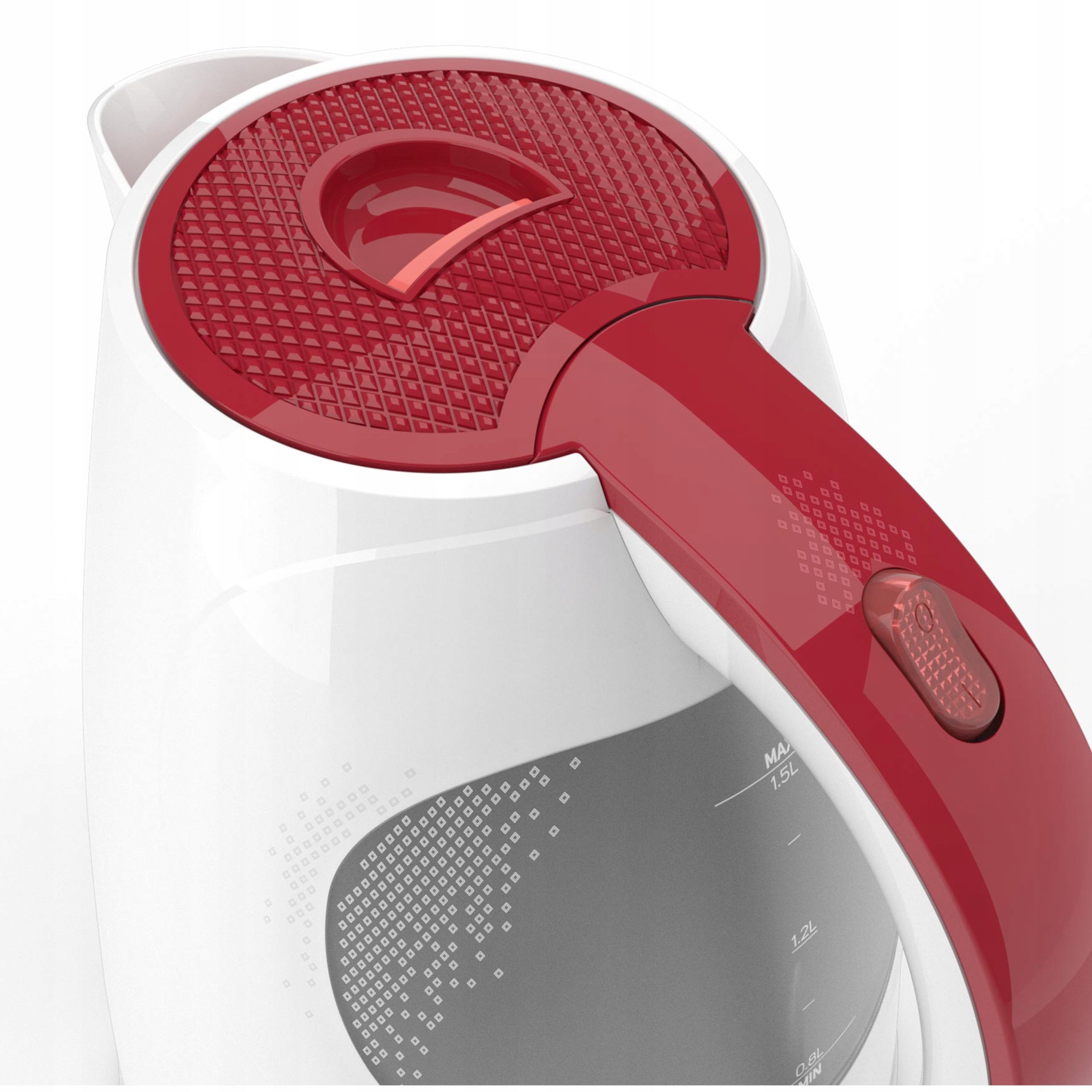 Electric Kettle CLASSIC Sencor SWK 1515RD STIX360 1,5L 2200W Red Capacity 1.5 l