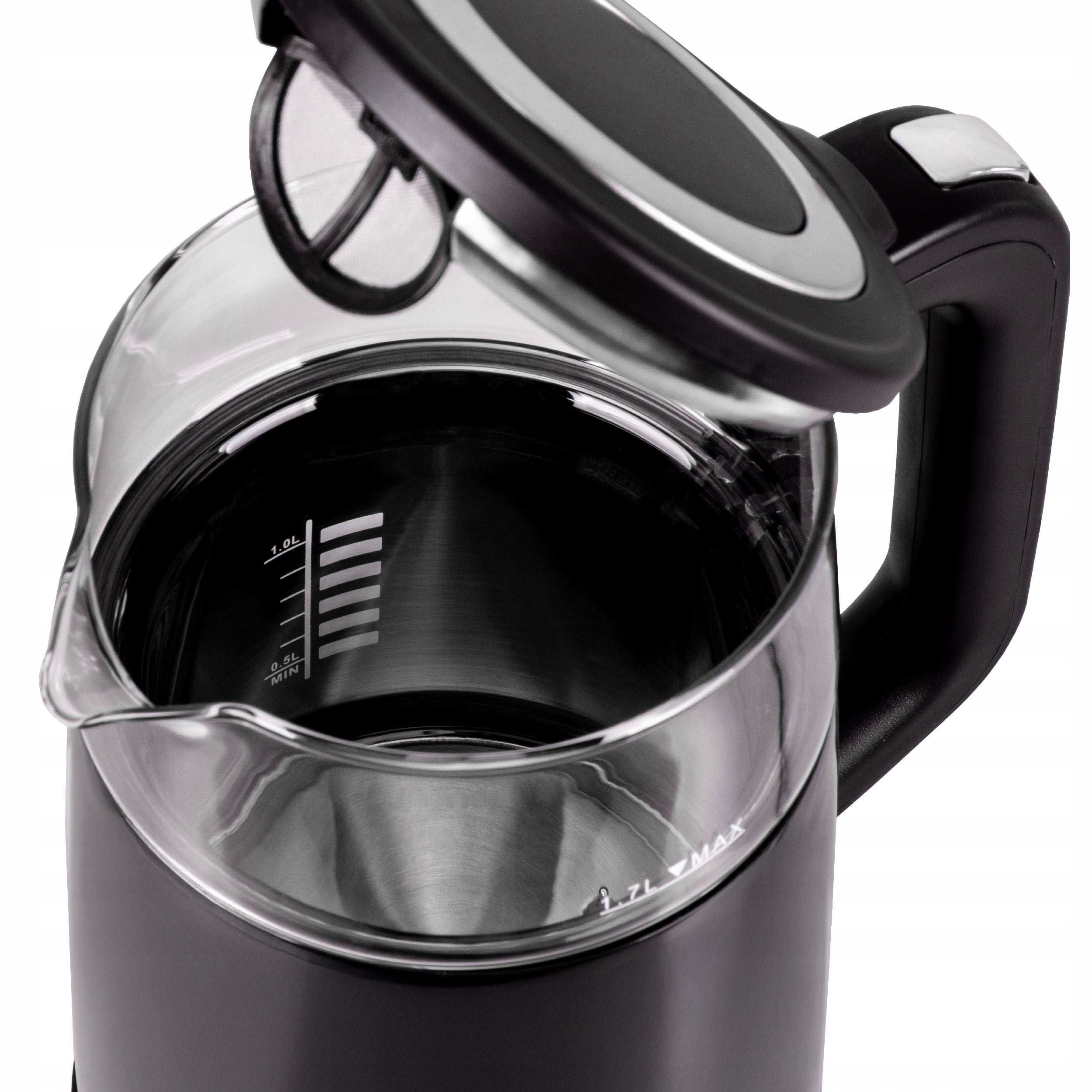 Electric Kettle Glass with Temperature Control 2200w 1,7l C530 LED Capacity 1.7 l