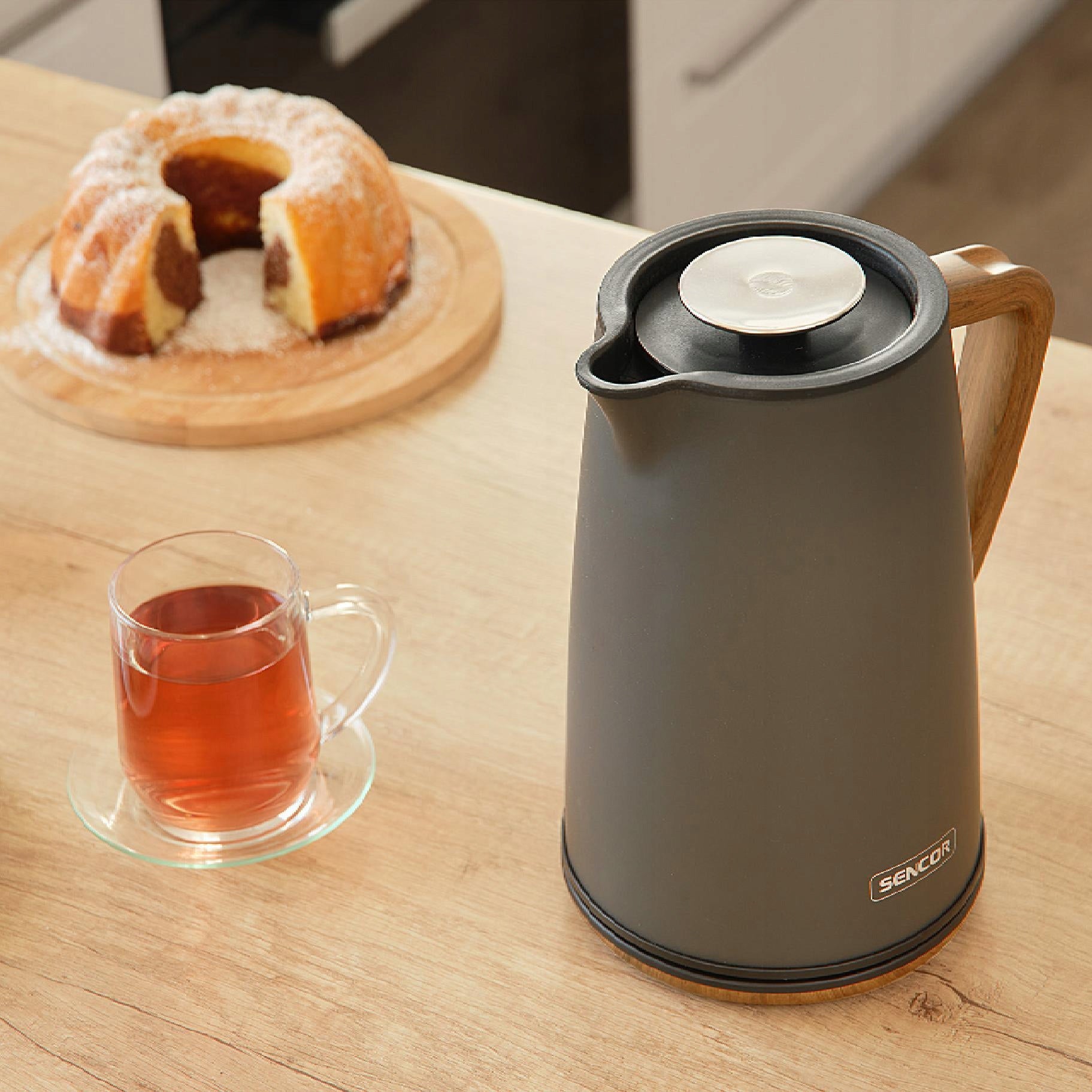 Electric Kettle STAINLESS STEEL STRIX360 1,7 Liter POWER 2250W NEW DESIGN Communications indicator light water level indicator