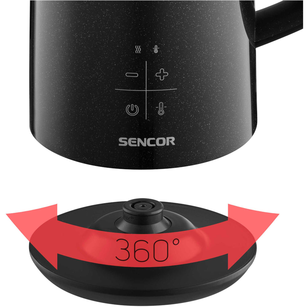 Electric Kettle Sencor SWK 0610BK Black STRONG Capacity 1.7 l