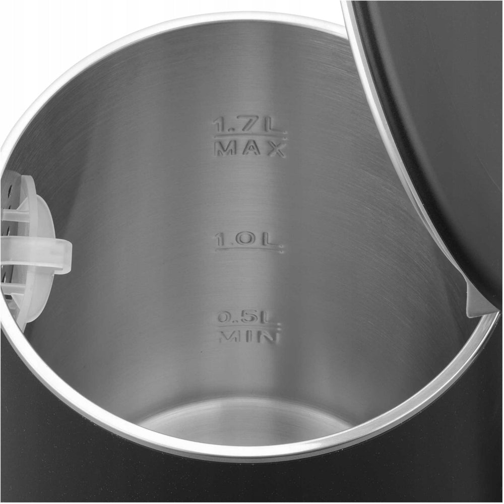 Electric Kettle Sencor SWK 0610BK Black STRONG Safety automatic shutdown when removed from the base non-heating base
