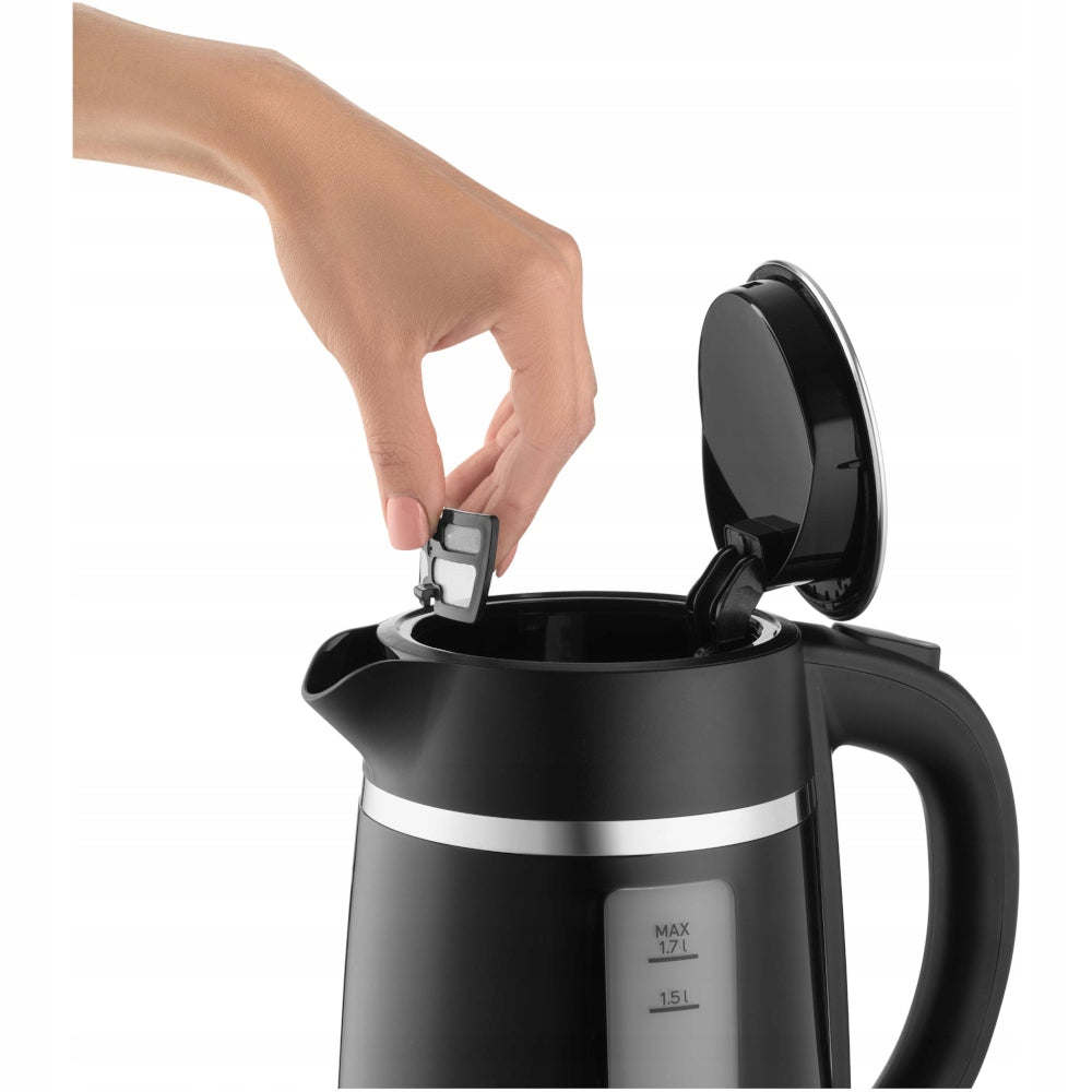 Electric Kettle Sencor SWK 2710BK 1,7Liter 2200W ELEGANT BLACK Dominant color black