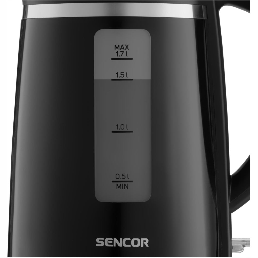 Electric Kettle Sencor SWK 2710BK 1,7Liter 2200W ELEGANT BLACK Material synthetic material