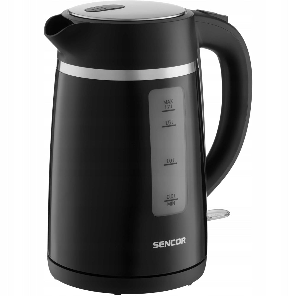 Electric Kettle Sencor SWK 2710BK 1,7Liter 2200W ELEGANT BLACK