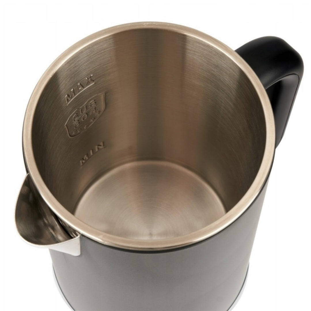 Electric Kettle Wireless 1,6 L | Temperature control |LED|Black Power 1500 W