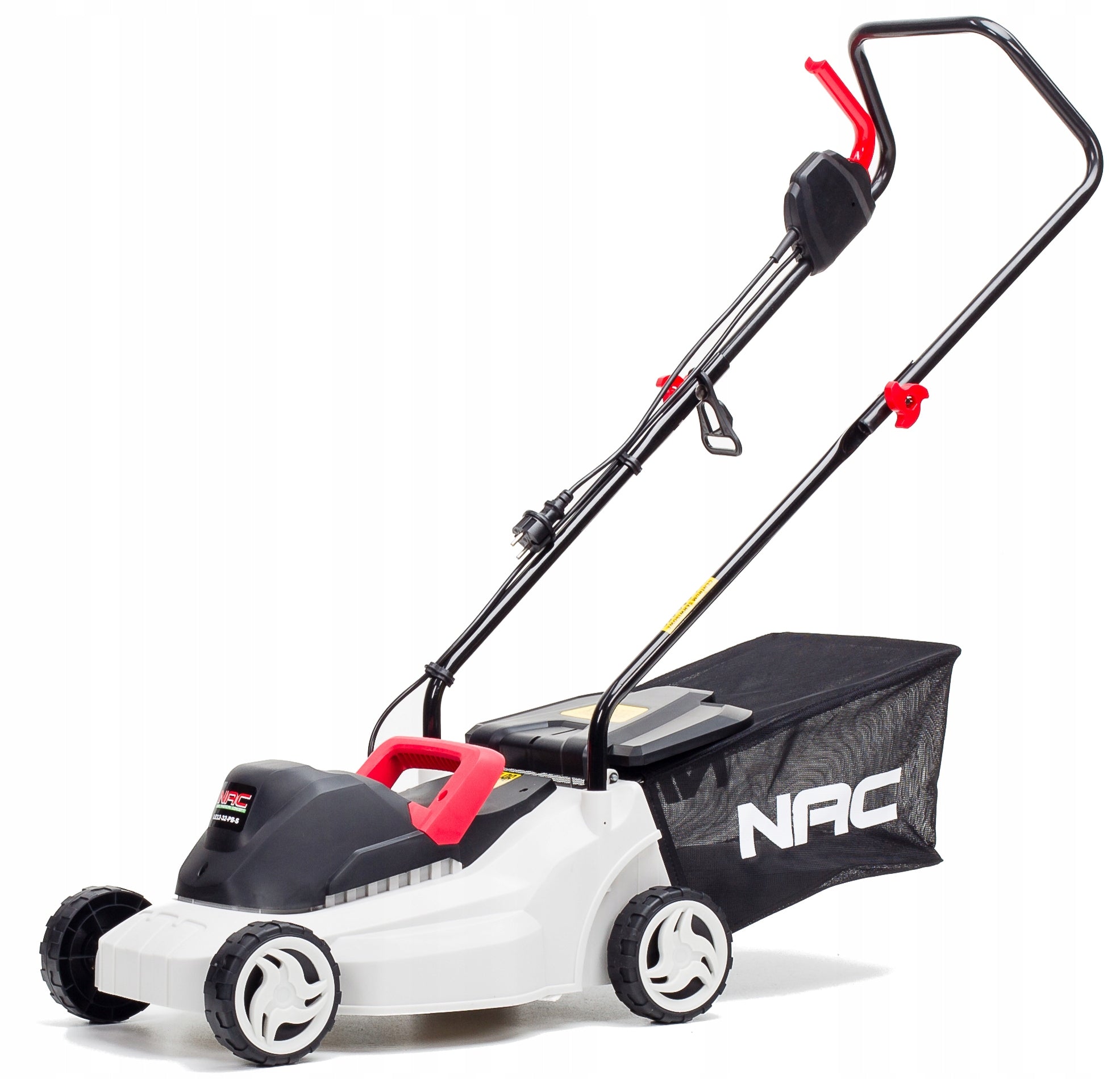 Electric MOWER NAC 1200 W 32 cm LARGE basket 30 l STRONG 2in1 Lightweight Basket capacity 25 l