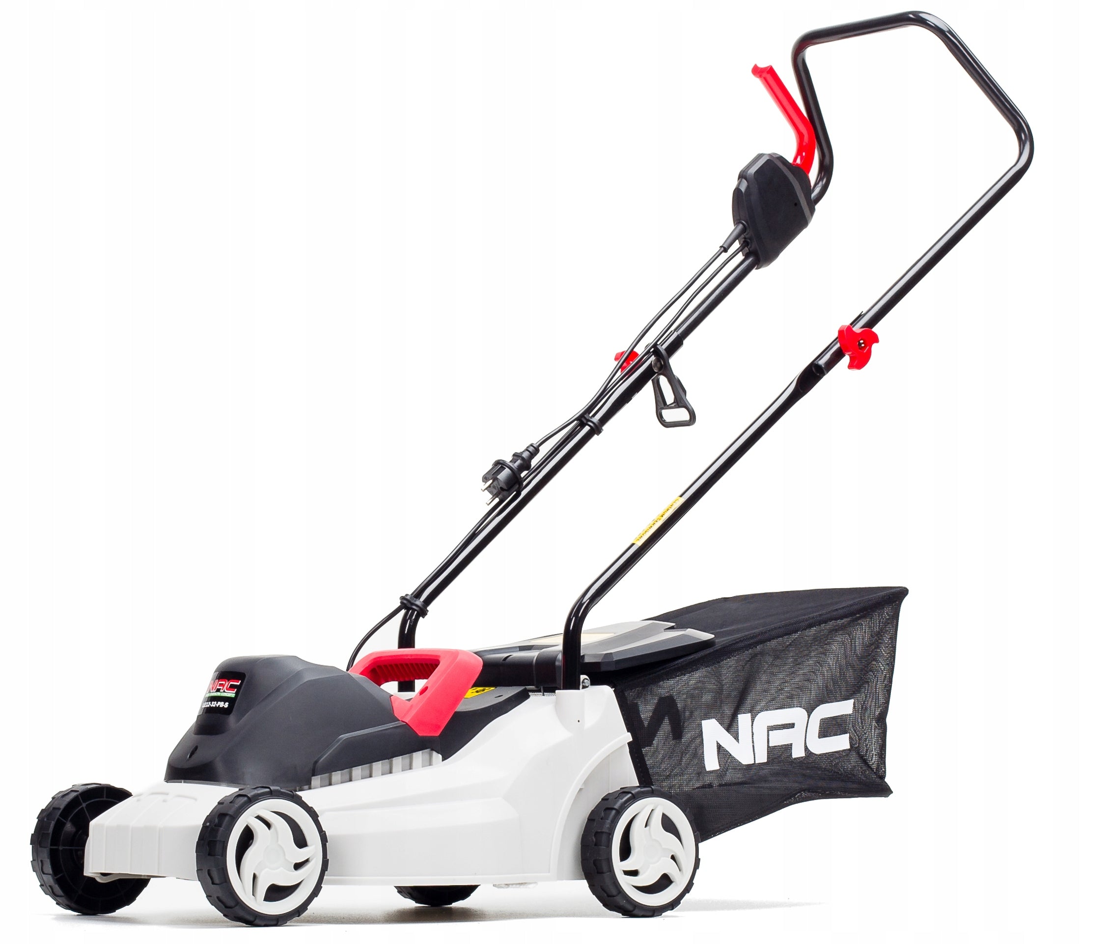 Electric MOWER NAC 1200 W 32 cm LARGE basket 30 l STRONG 2in1 Lightweight Brand NAC