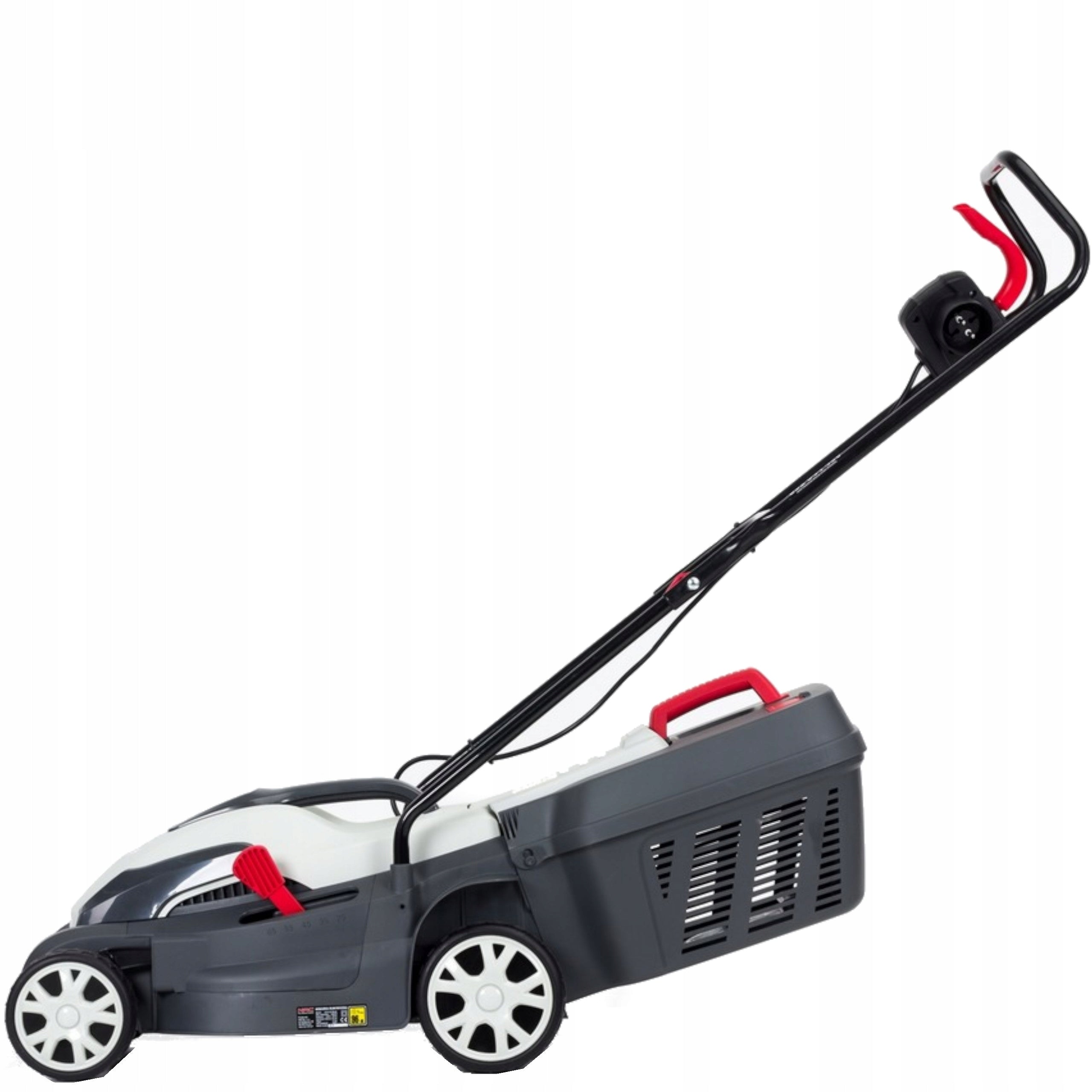 Electric MOWER NAC 1400 W 34 cm Thermal PROTECTION Basket 35l 2in1 Series KOSIARKA ELEKTRYCZNA DO TRAWY LE14-34-PB