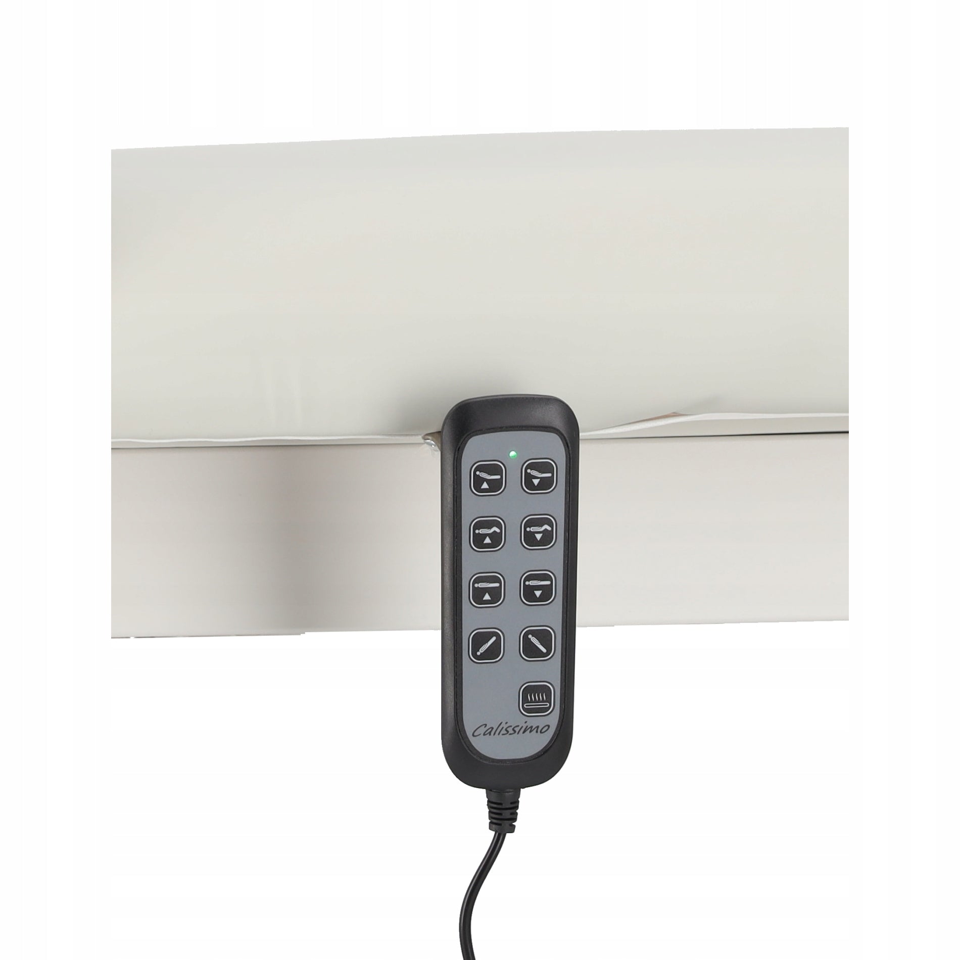 Electric Massage Bed Heated Cosmetic For Rehabilitation White Weight 80 kg