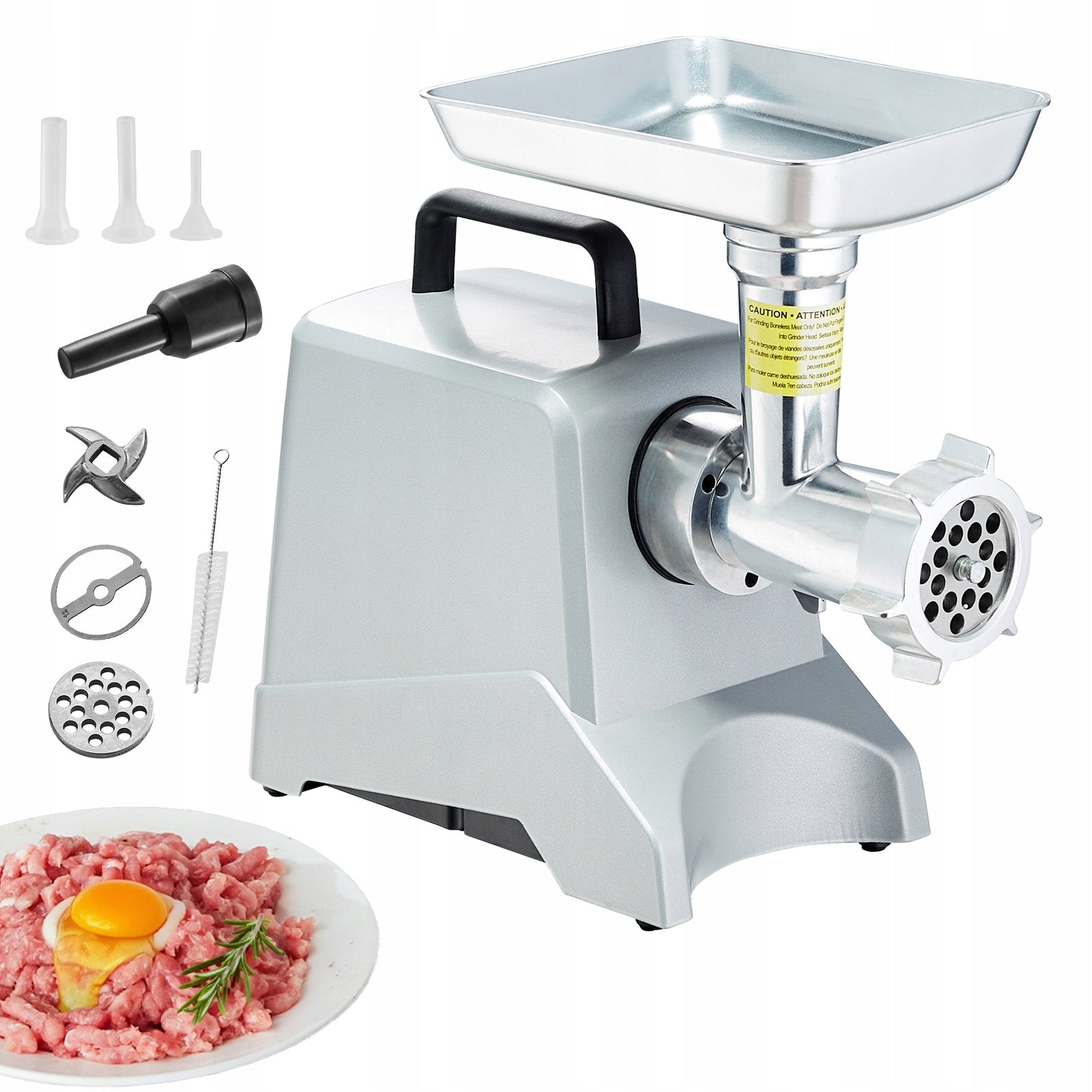 Electric Meat Machine Aluminum Structure In Kitchen 2.27KG/MIN Brand no brand
