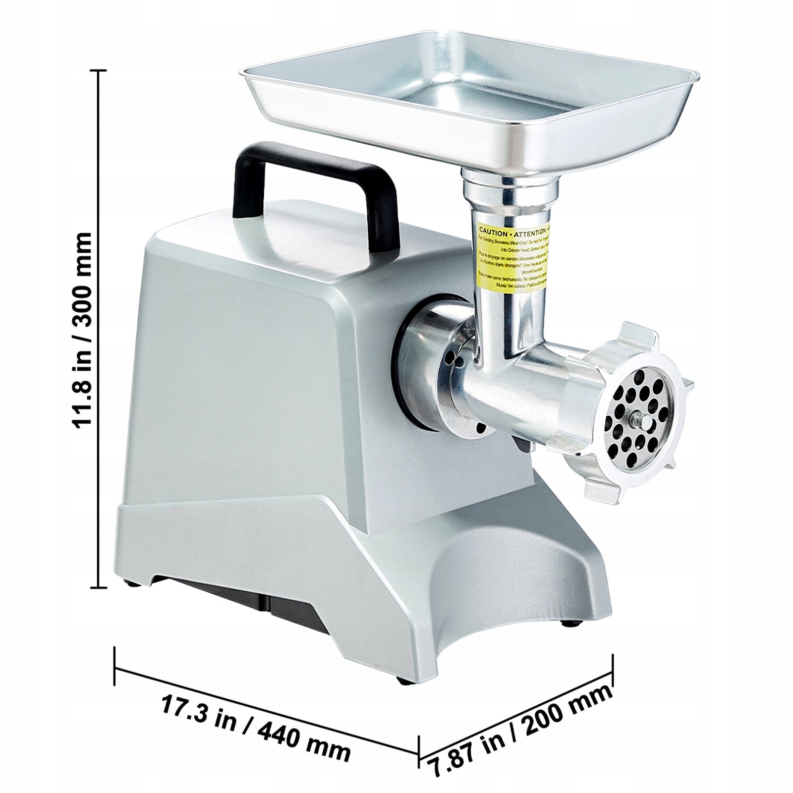 Electric Meat Machine Aluminum Structure In Kitchen 2.27KG/MIN Manufacturer code SYTMDDJRJSYSL