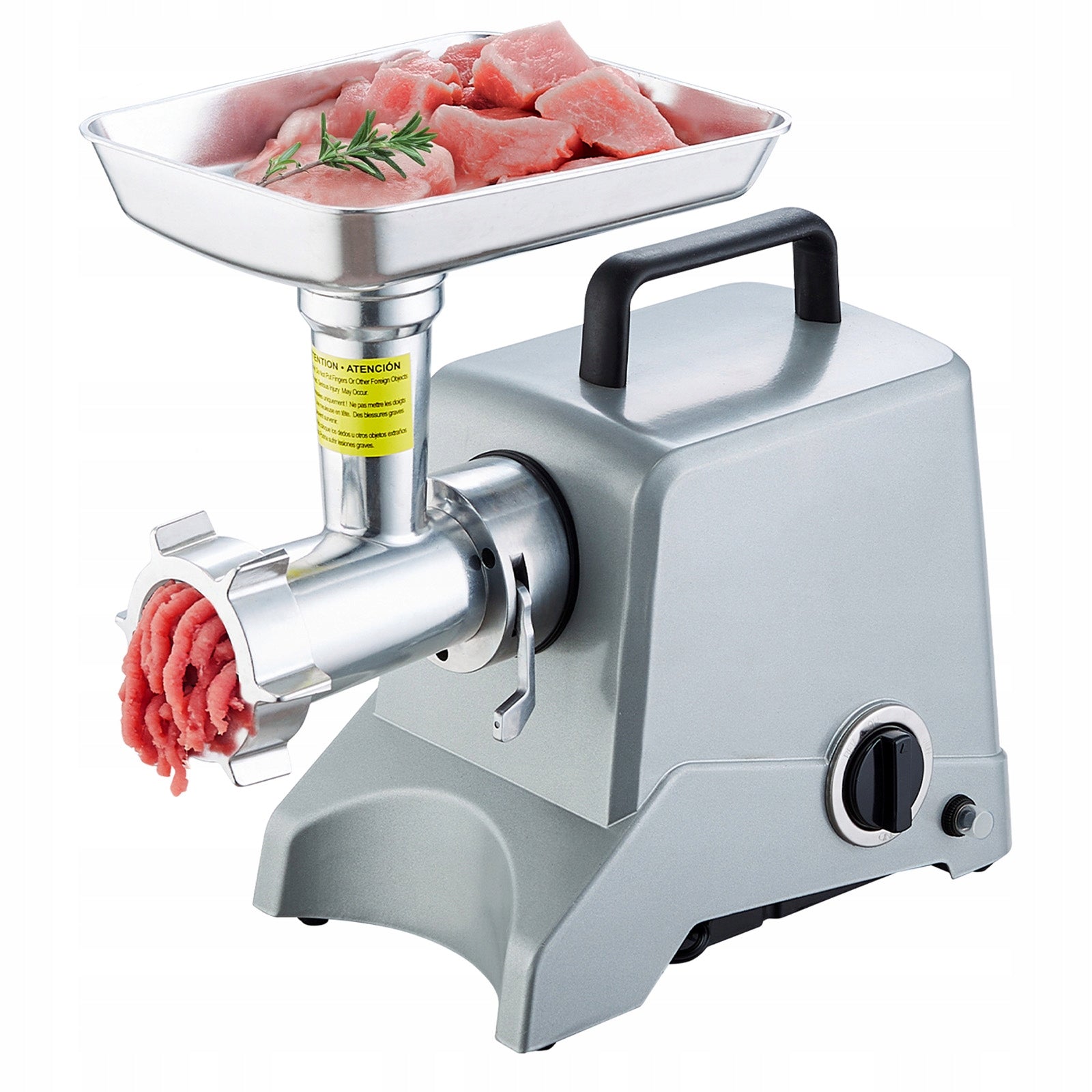 Electric Meat Machine Aluminum Structure In Kitchen 2.27KG/MIN