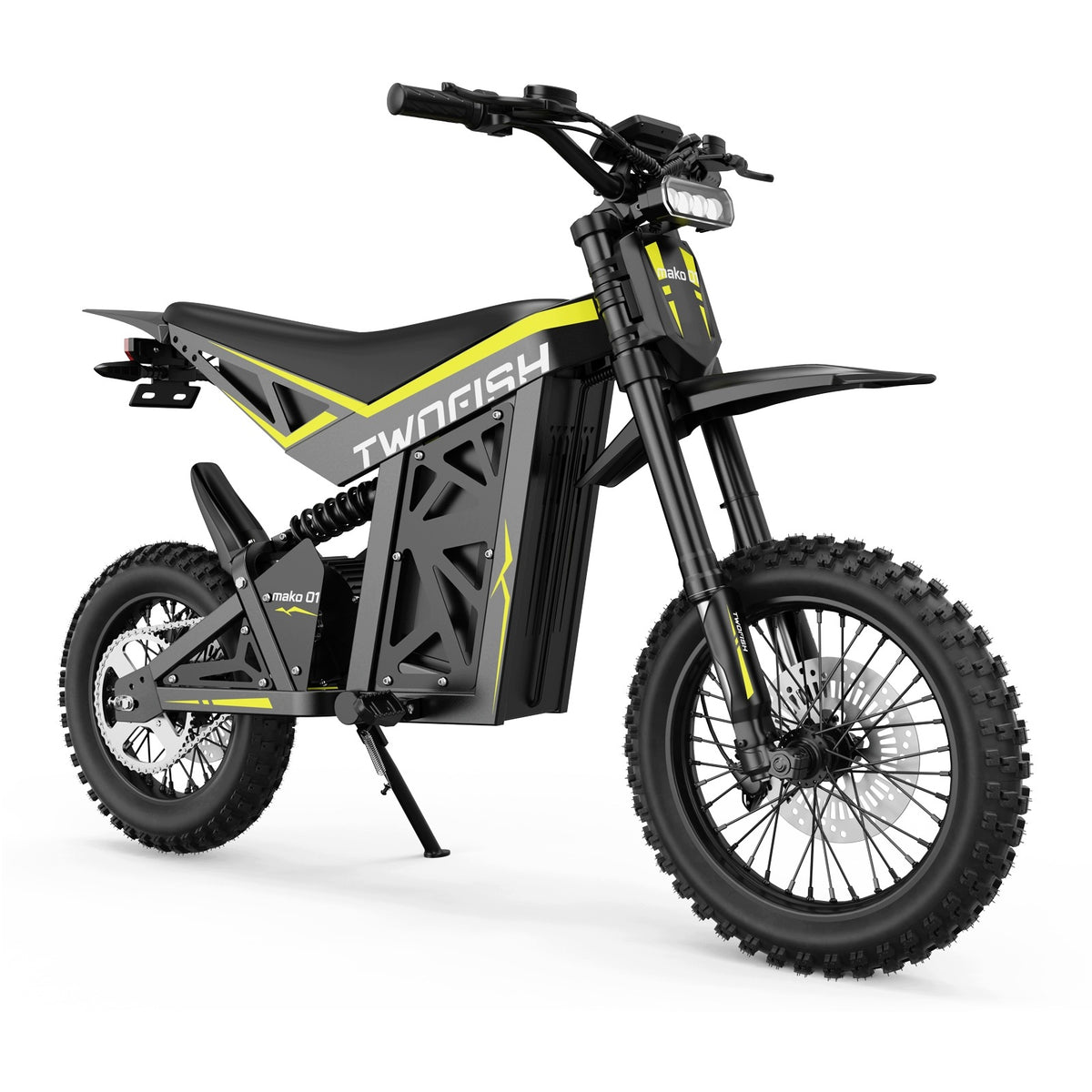 Electric Motorcycle Mako 01 5000W 52V 25AH 100km NEW Offroad+NFC Manufacturer code TWOFISH mako 01 NFC 25AH