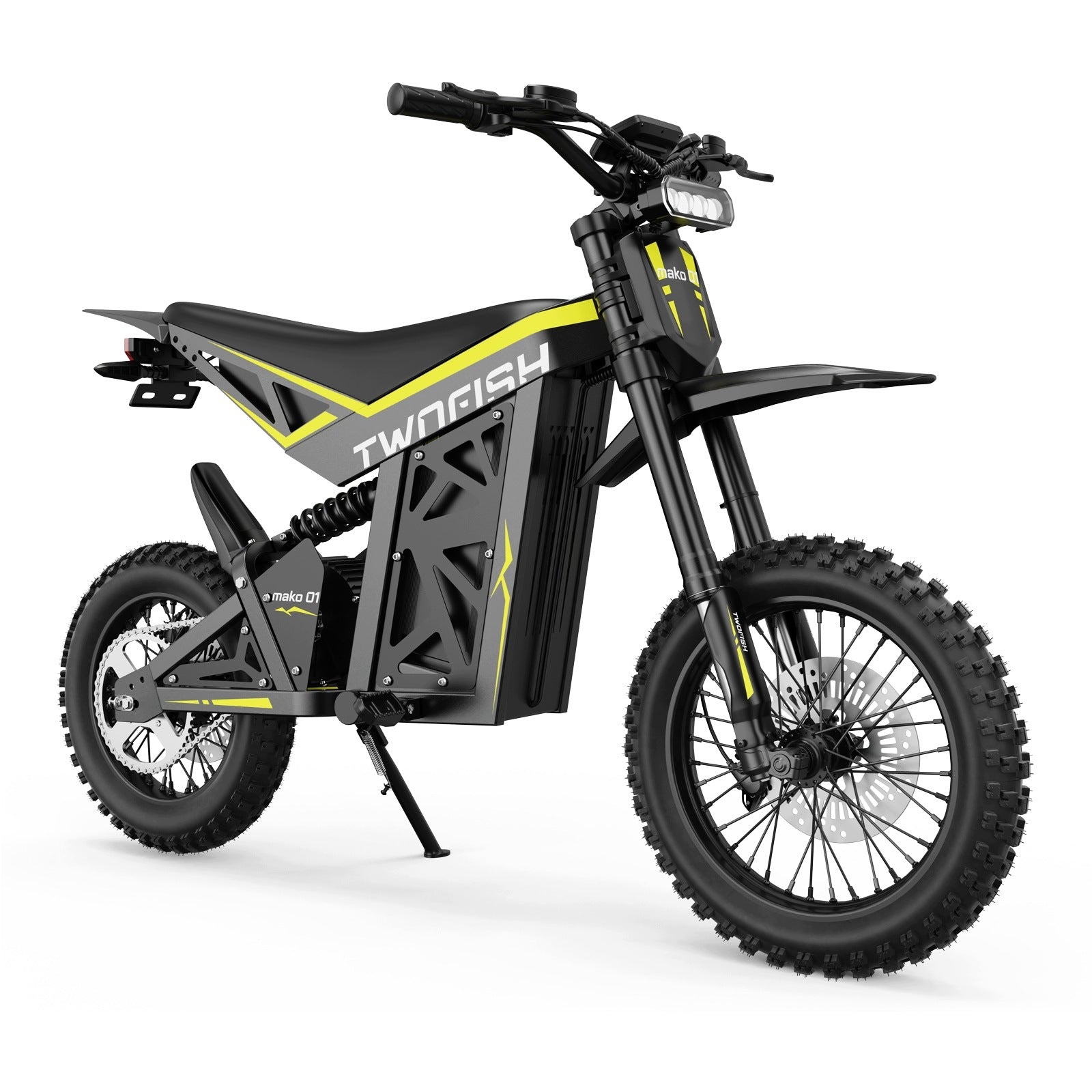 Electric Motorcycle Mako 01 5000W 52V 25AH 100km NEW Offroad+NFC Manufacturer code TWOFISH mako 01 NFC 25AH
