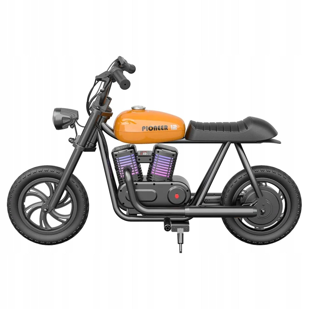 Electric Motorcycle for Children Hyper Gogo Pioneer 12 Plus Orange up to65kg Brand Hyper GoGo