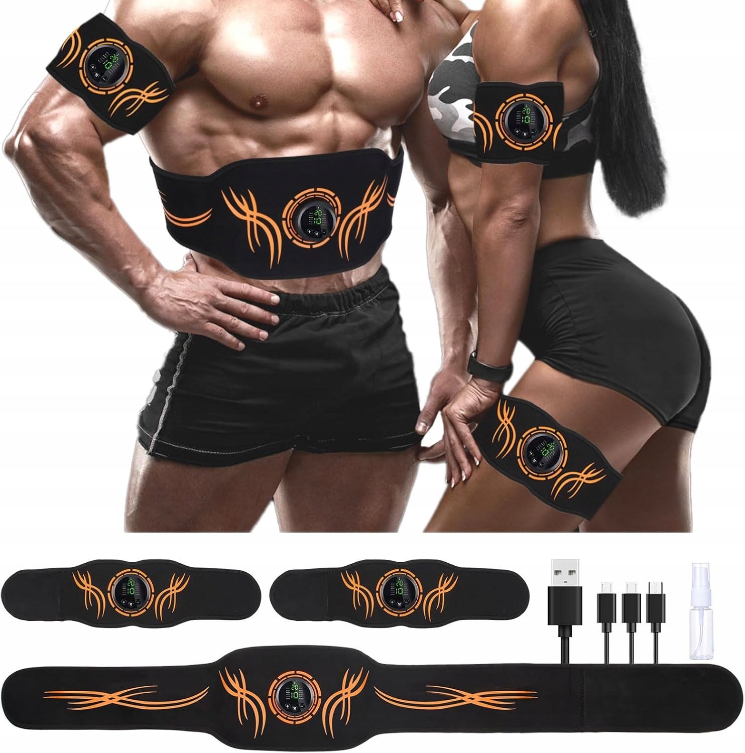 Electric Muscle Stimulation, Portable USB Trainer Training Device