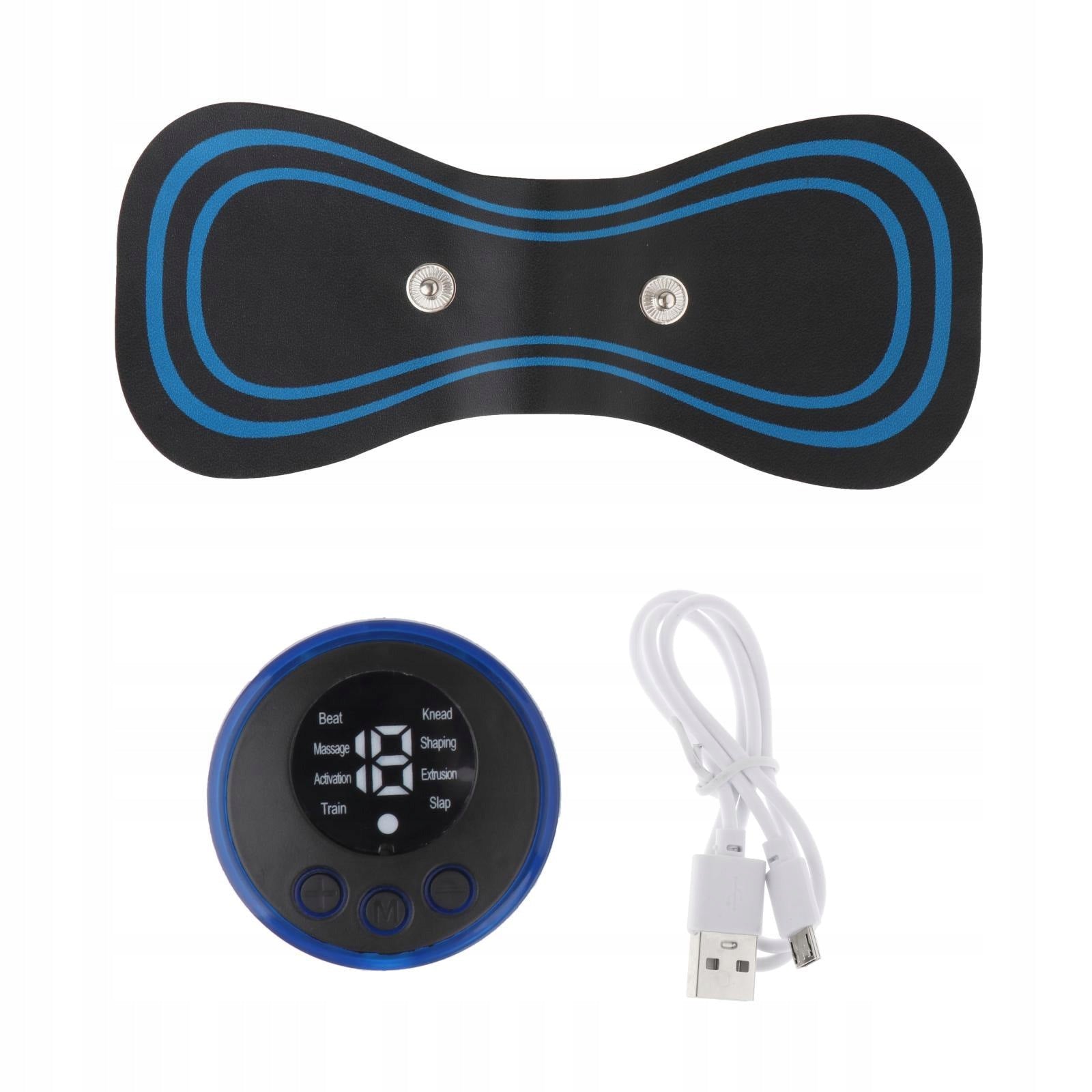 Electric Neck Massager Reusable Muscle Portable Full Body Massage USB Medical device no