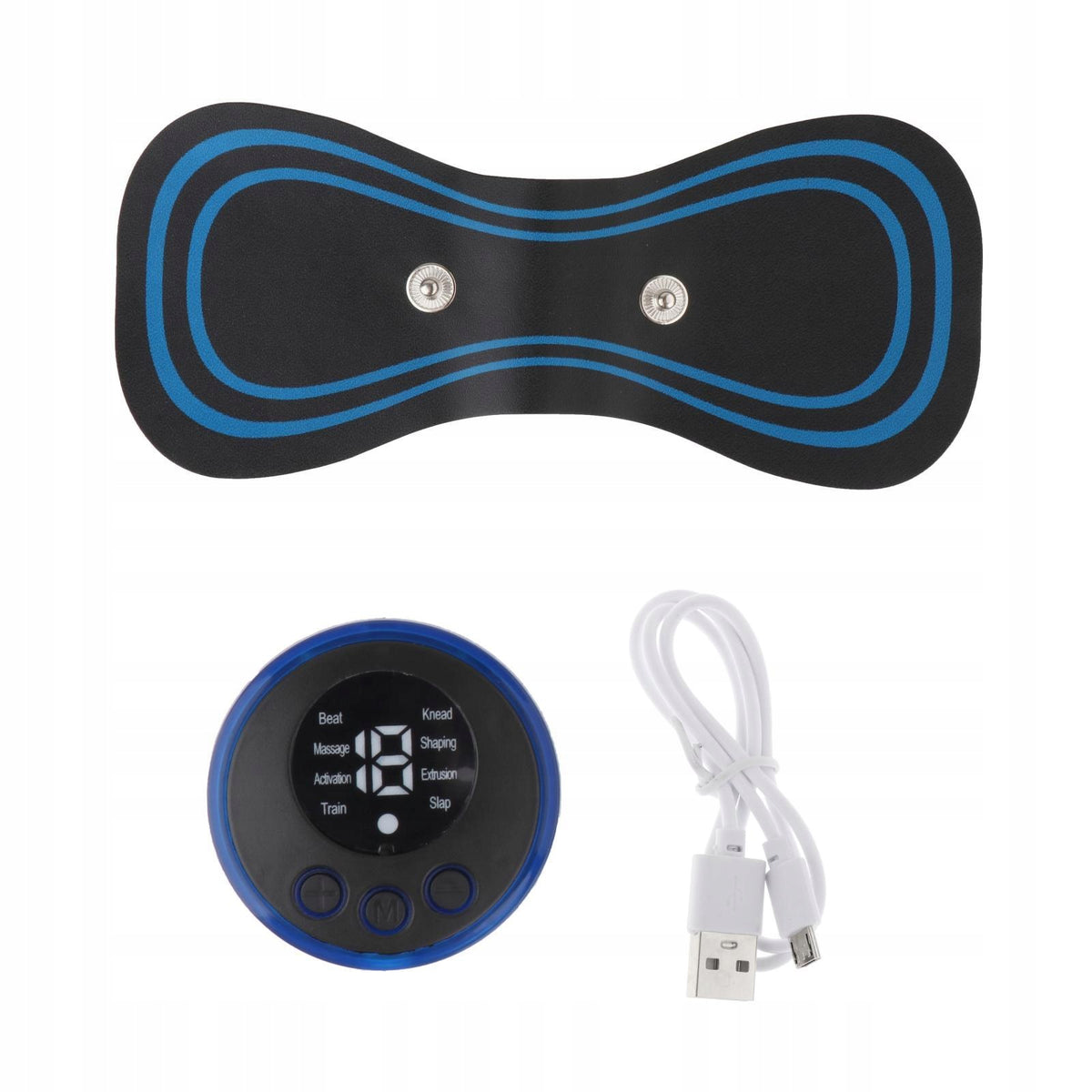 Electric Neck Massager Reusable Muscle Portable Full Body Massage USB Medical device no