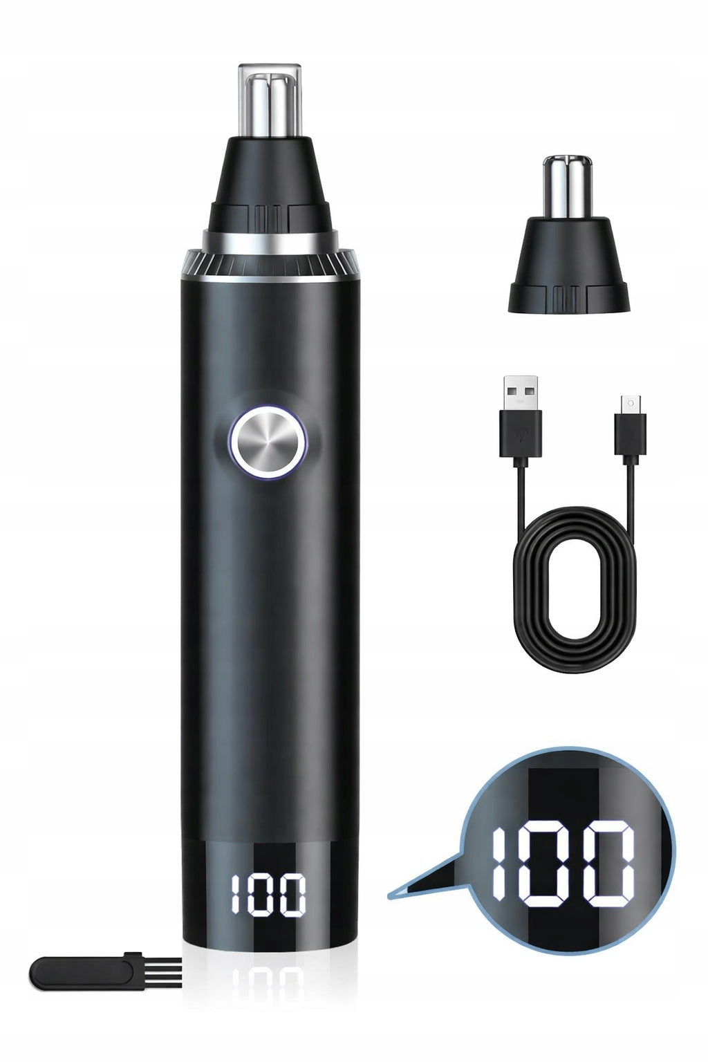 Electric Nose Trimmer – Professional, Multifunctional, Cordless