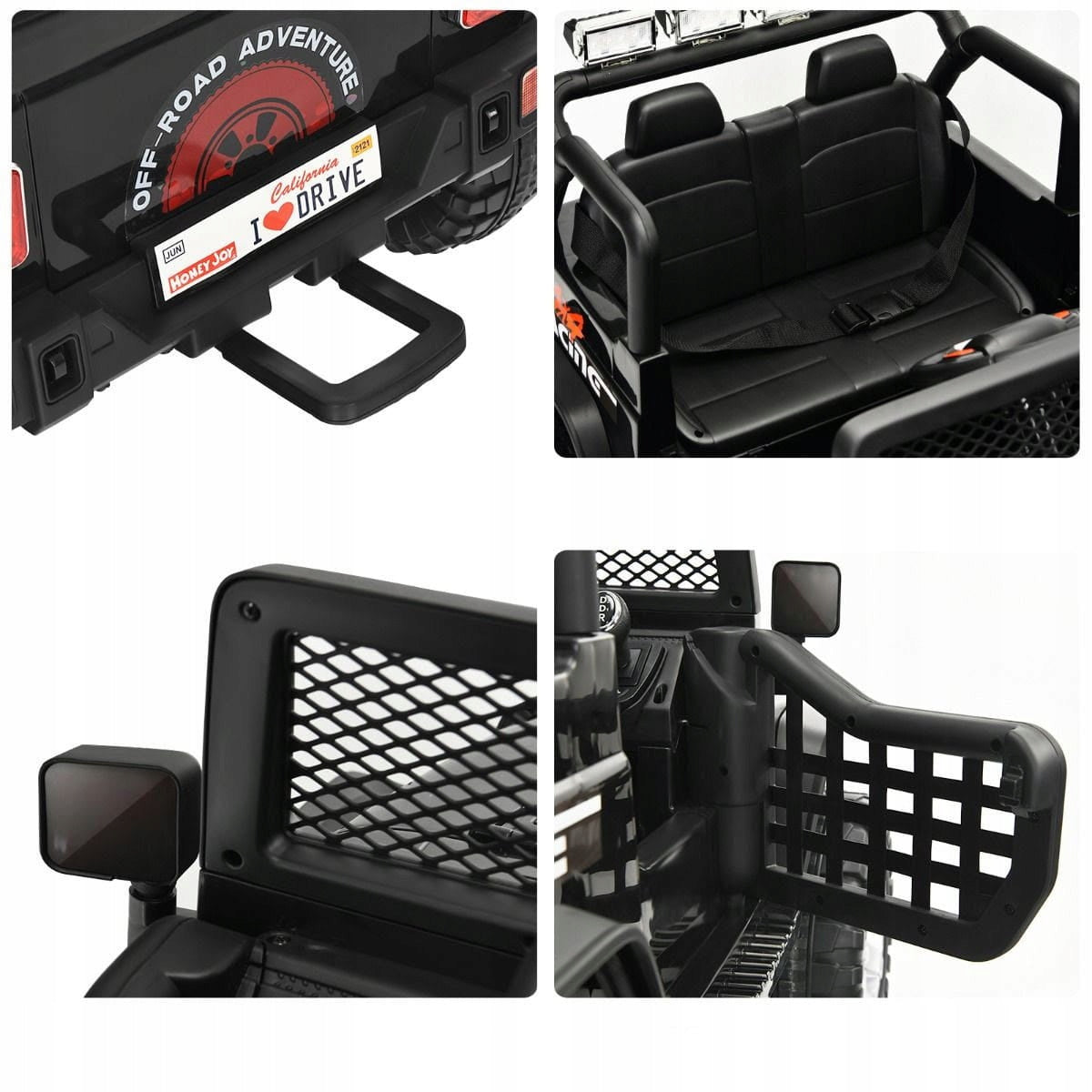 Electric Off-Road Car Battery Operated Car for Kids Manufacturer code TQ10015DE-BK