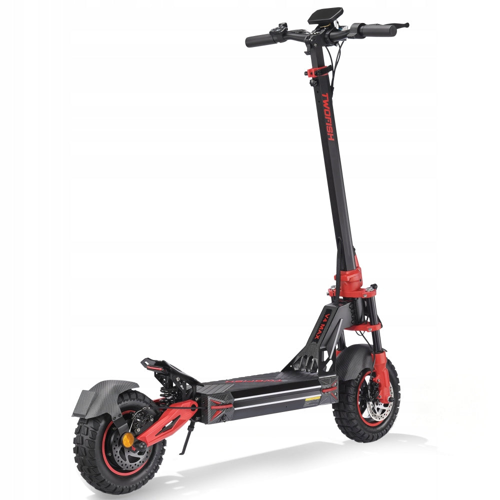 Electric Off-road Scooter TWOFISH V4 MAX 52V/23AH 1640W 100HP 11“ NFC Manufacturer code TWOFISH-V4 MAX z NFC 100KM Eshop0604