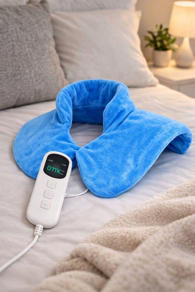 Electric Pillow for Neck and Arms Rilatemp Warming Soft Medical device no