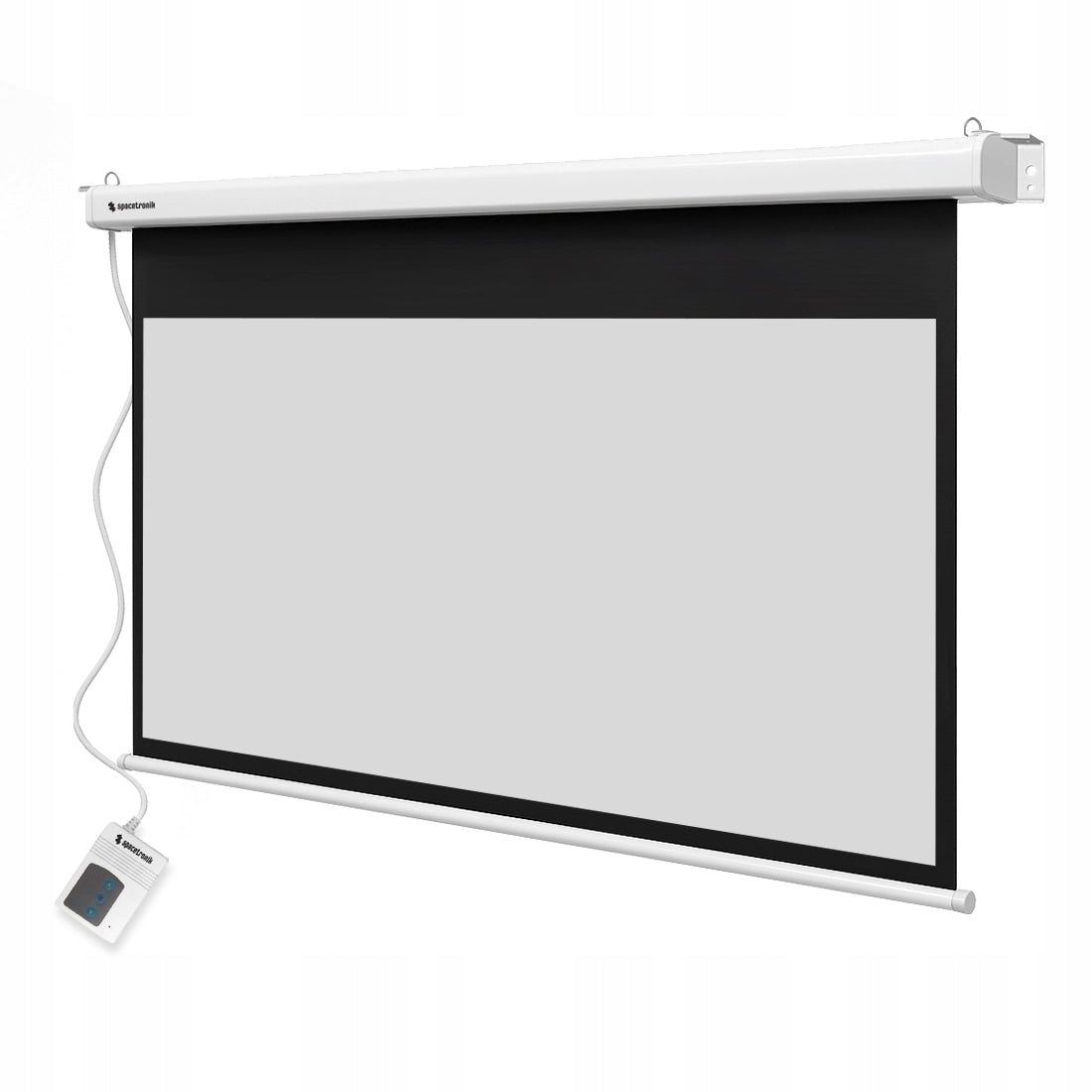 Electric Projection Screen 84" 4K Full HD Wall Mounted Ceiling Spacetronik Manufacturer code PRS-E02-84-169