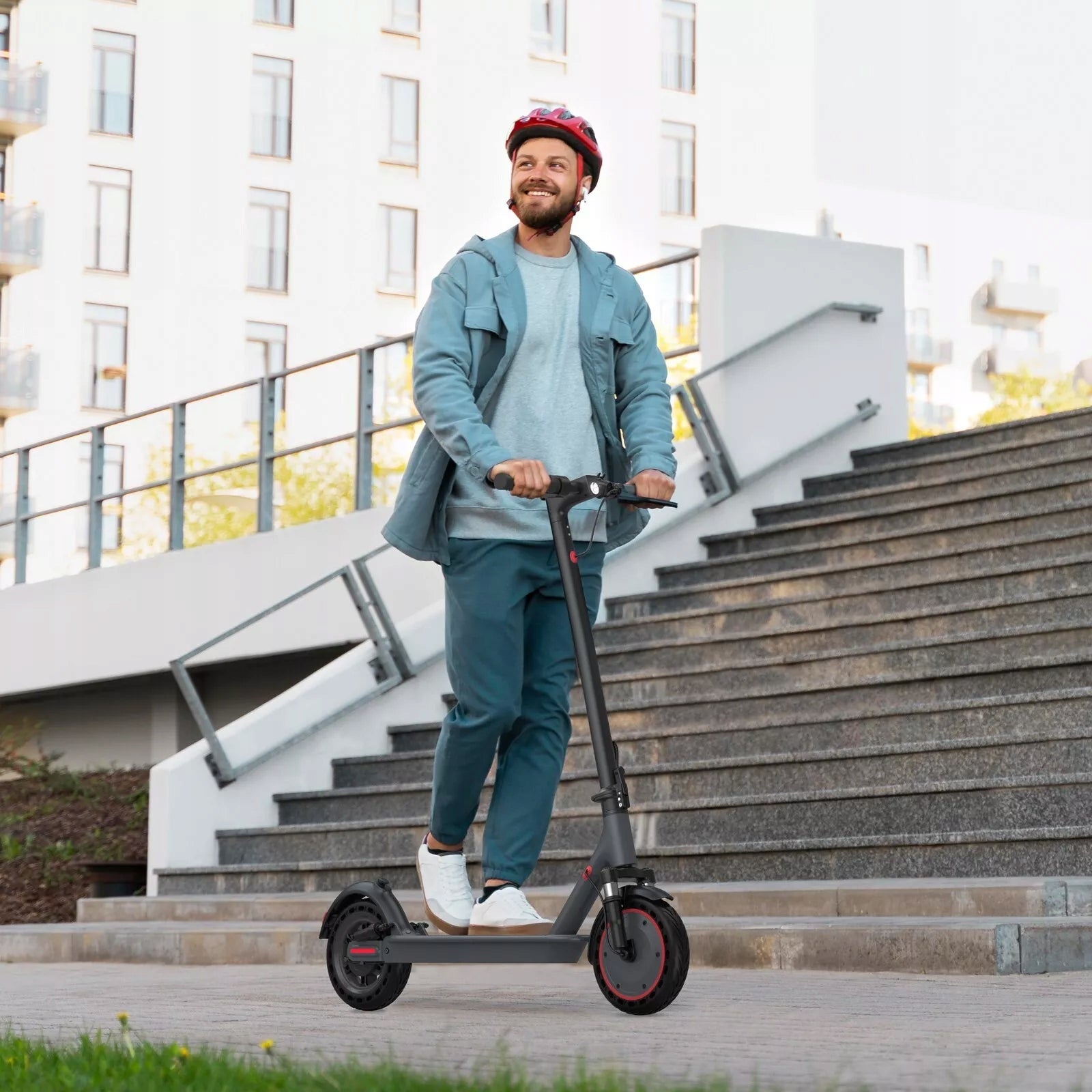 Electric Scooter 500W Adults-35KM Folding Hydraulic Suspension 120KG 10" EAN (GTIN) 5903568257181