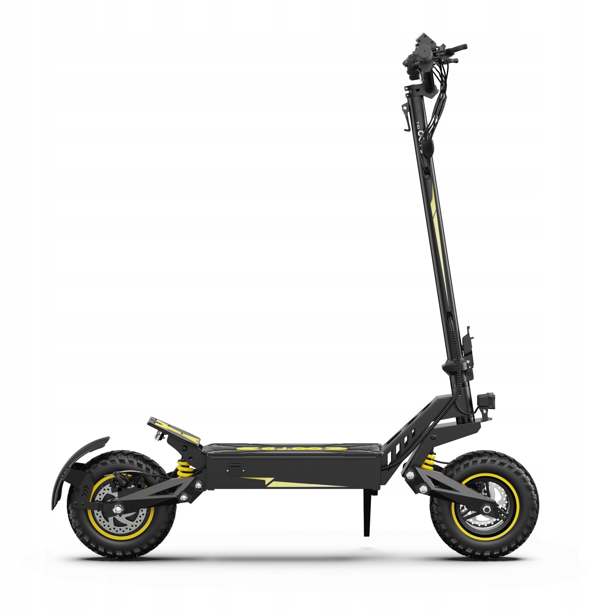 Electric Scooter OOTD Electric Scooter T10 900W 45KM 11" Black & Yellow Manufacturer code 791966274214 T10 13.5Ah YELLOW
